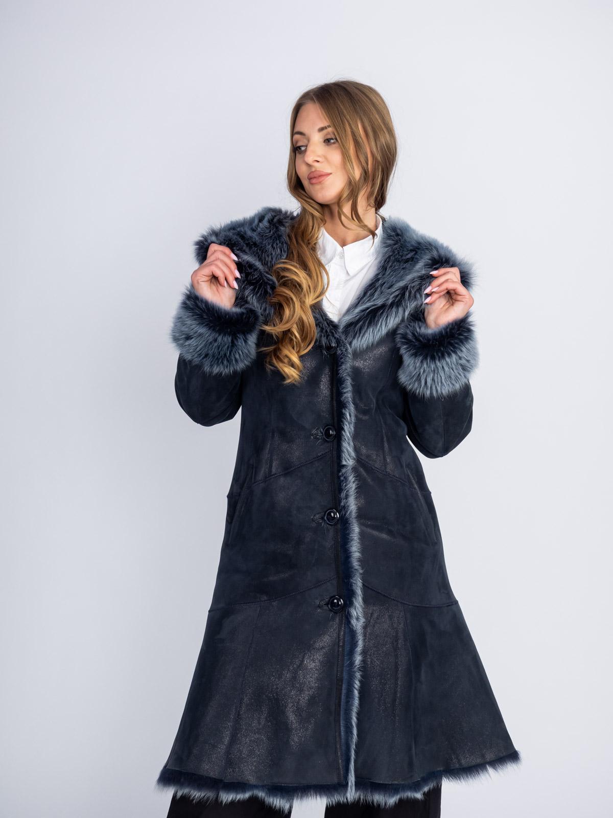 Дубленка женская из овчины Branco pelle S2488