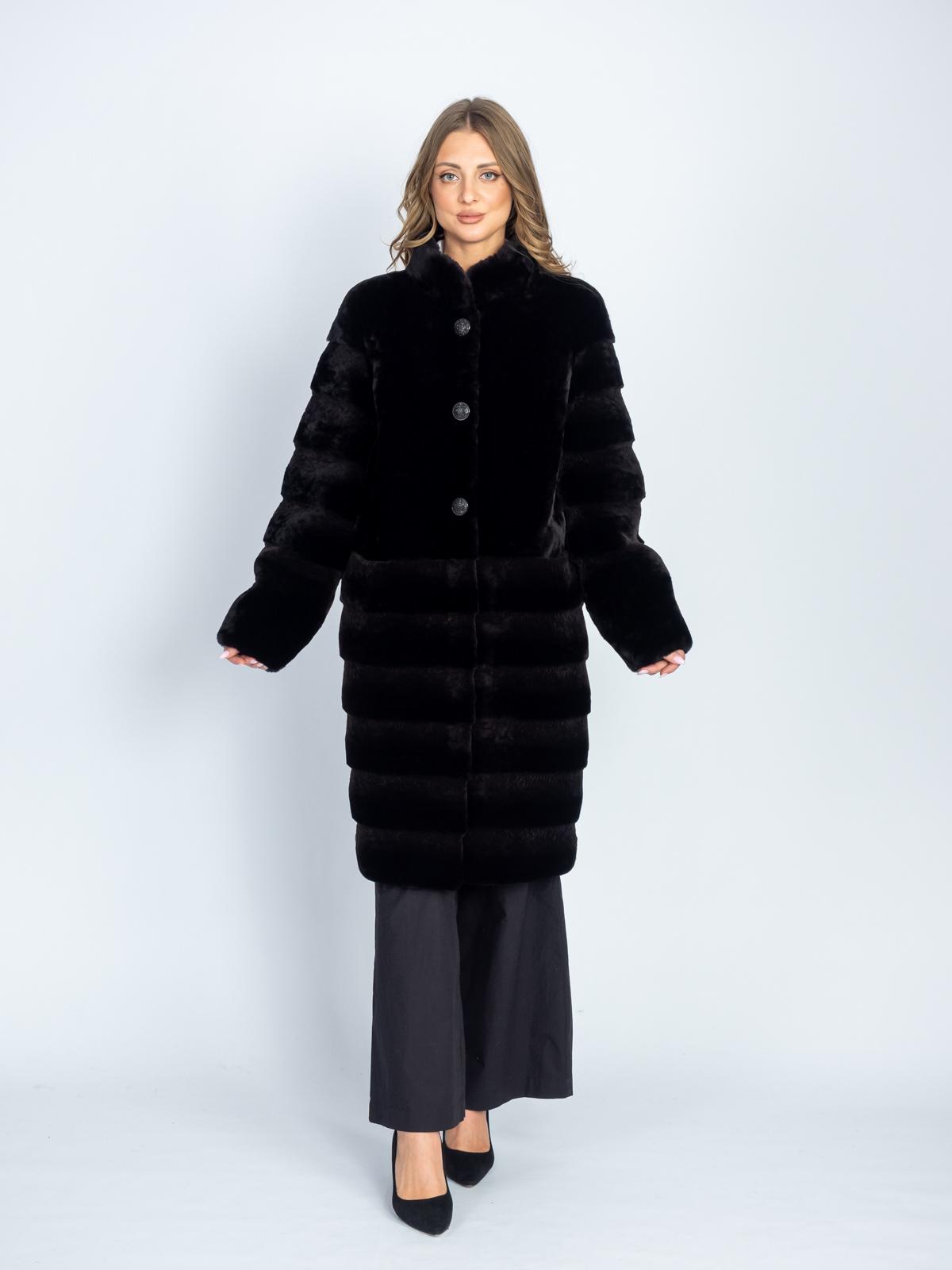 Шуба женская из меха овчины Светлана К 639(МВ)