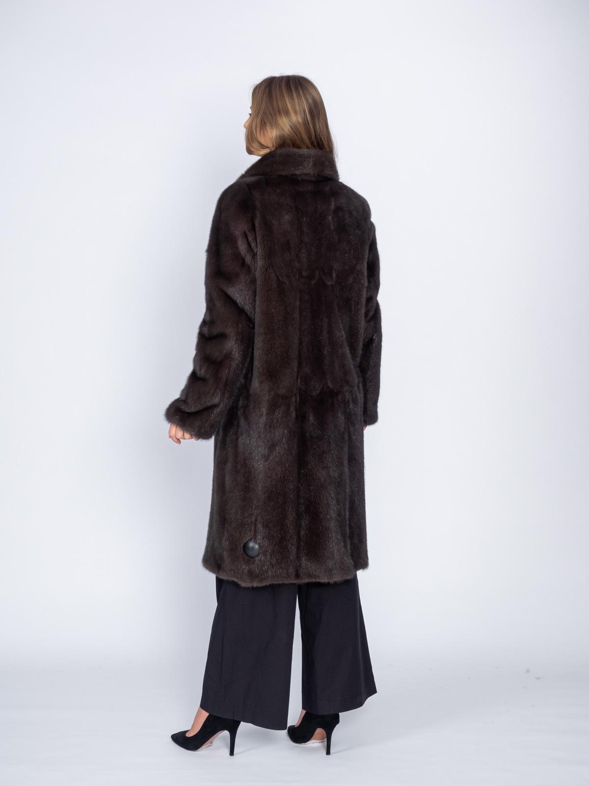 Шуба норковая Классика Ромашка Клс