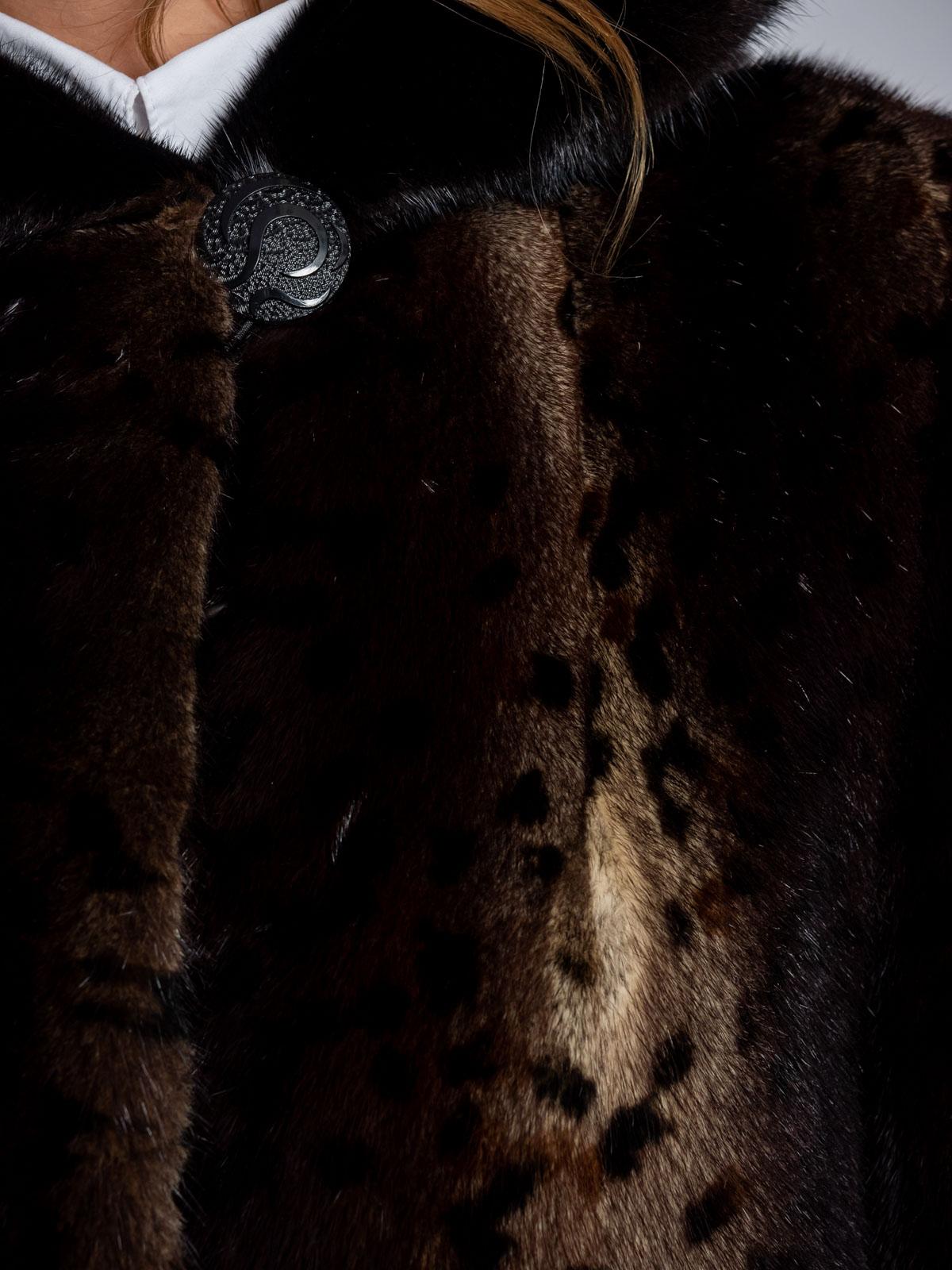 Шуба из меха норки Меховая Мода 406-34