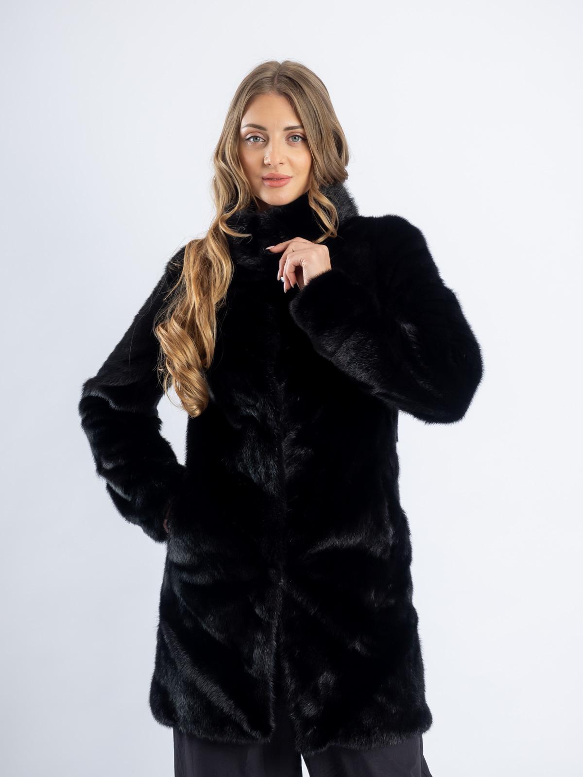 Шуба норковая Паркет Лз