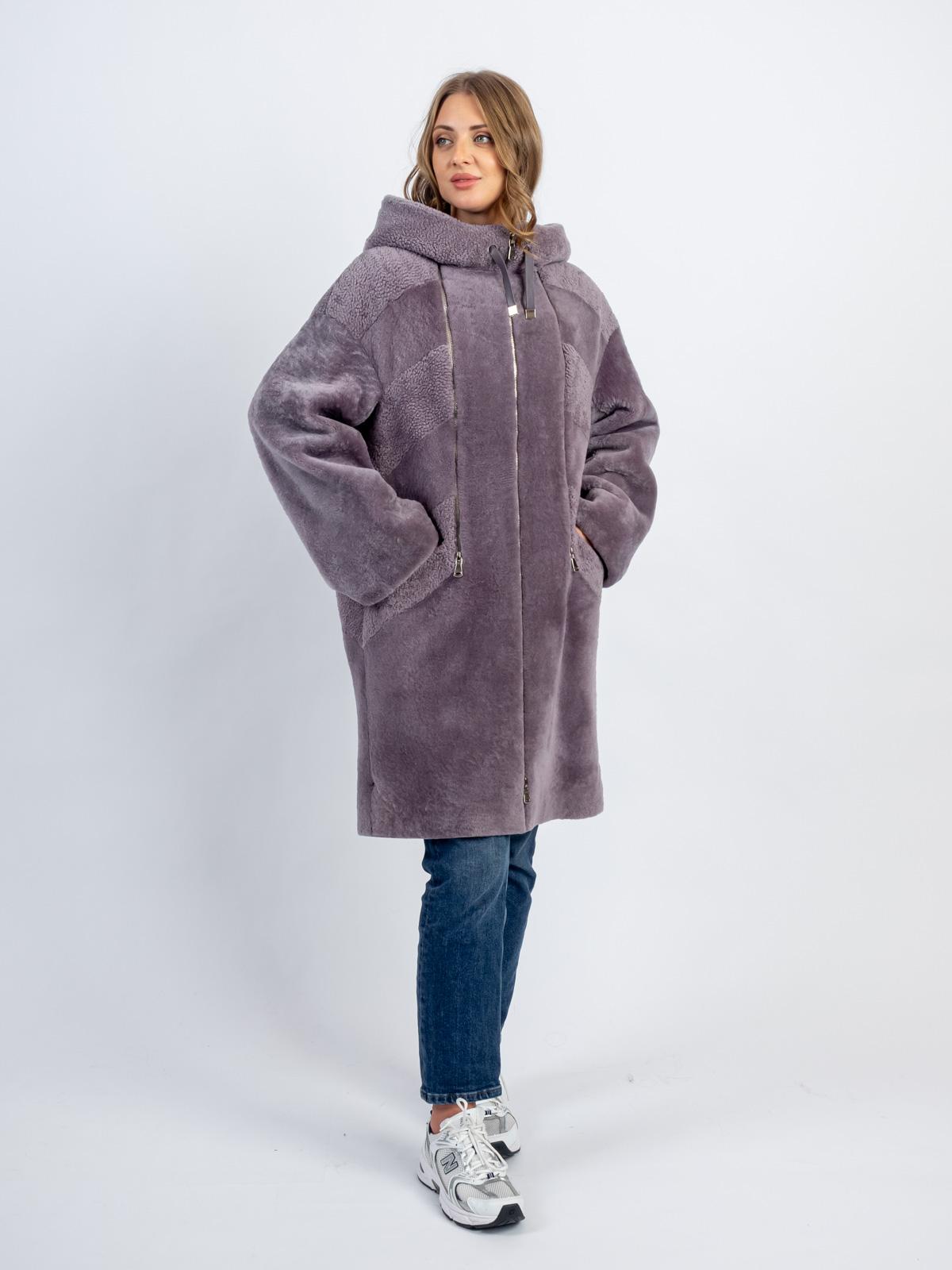 Шуба из меха овчины Luxury Элиза