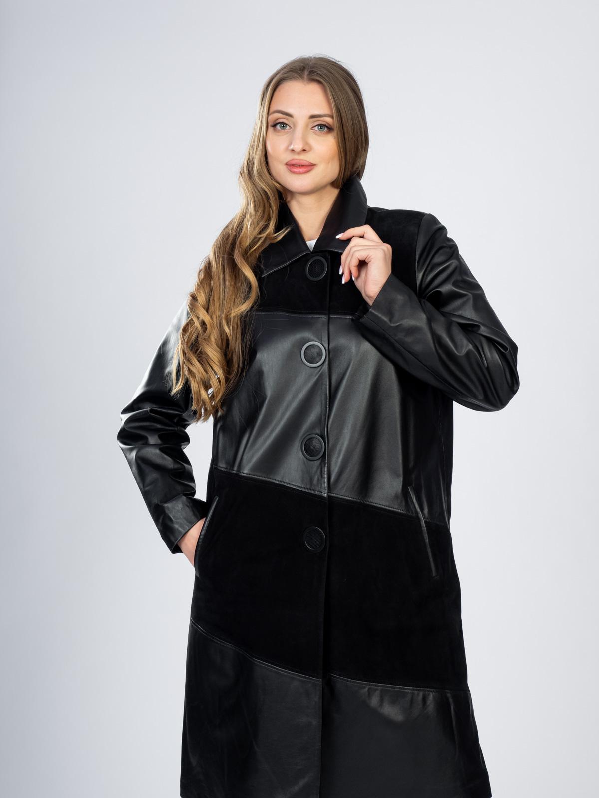 Плащ женский из натуральной кожи Tony Grazza 4707