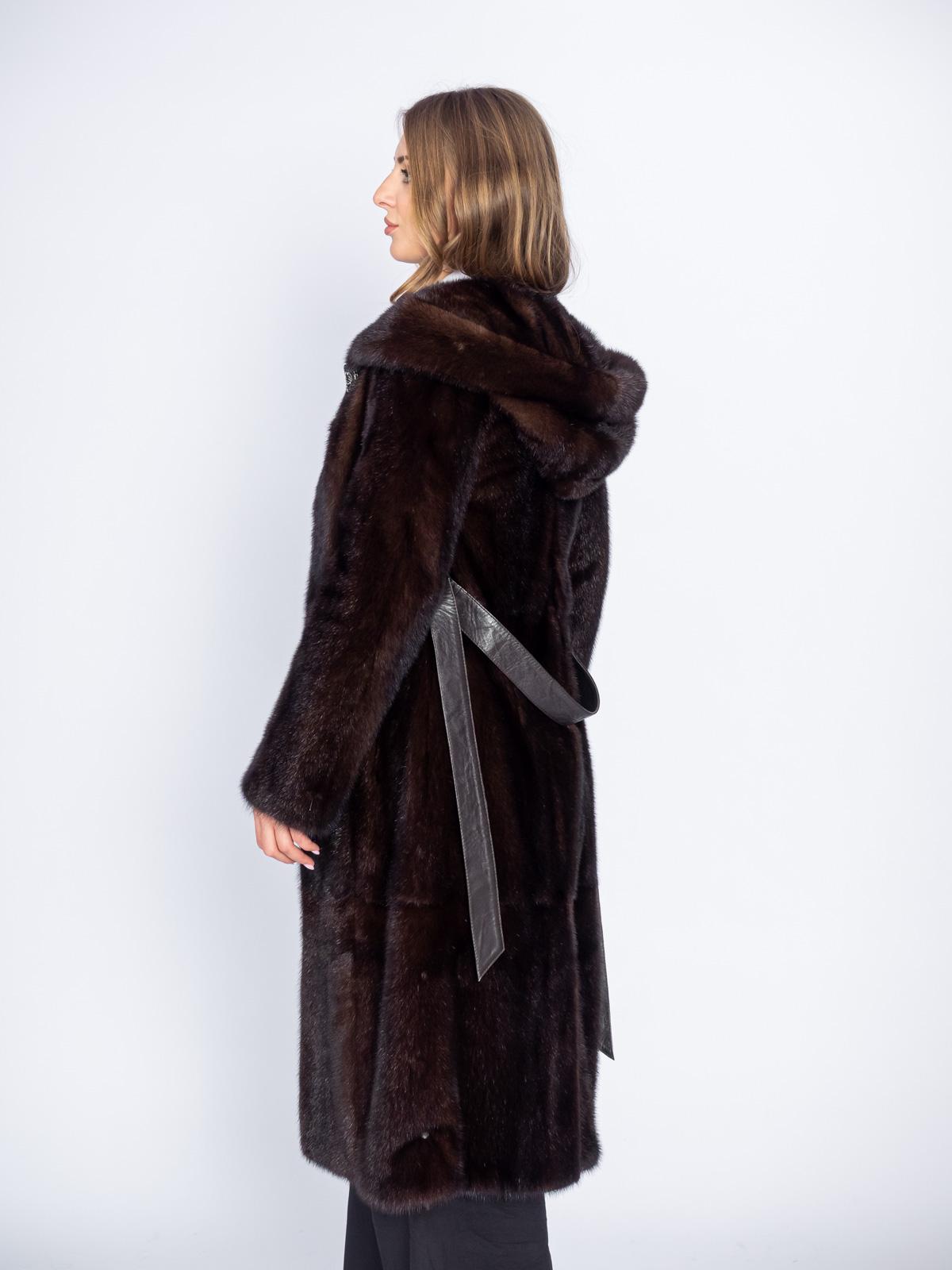 Шуба женская из меха норки Отрада 74-64
