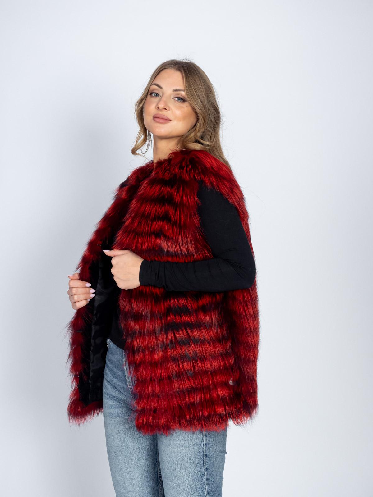 Жилет женский из меха лисицы Меха России Ч 3