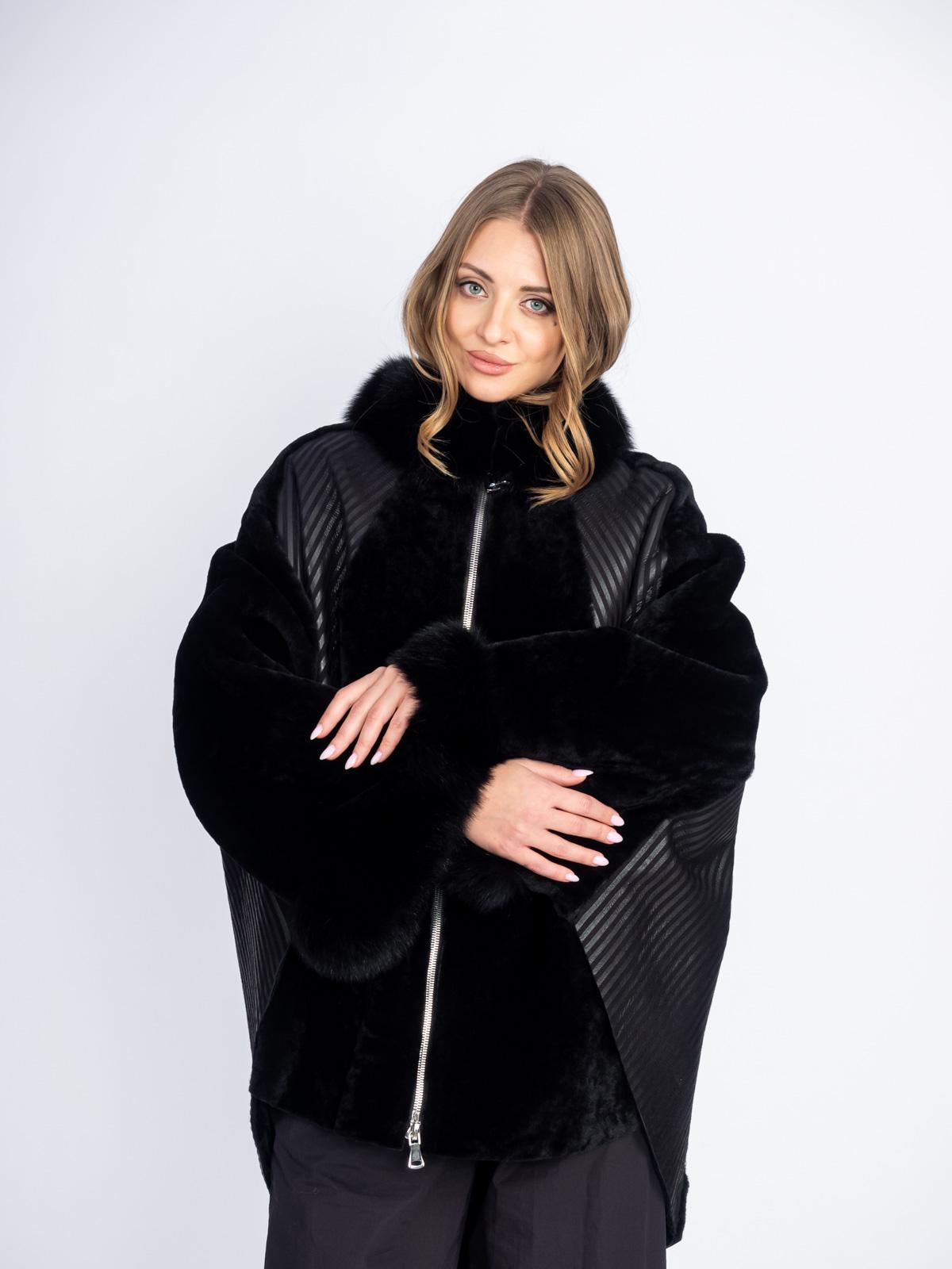 Дубленка женская из меха овчины LINDI WEST 7235-83