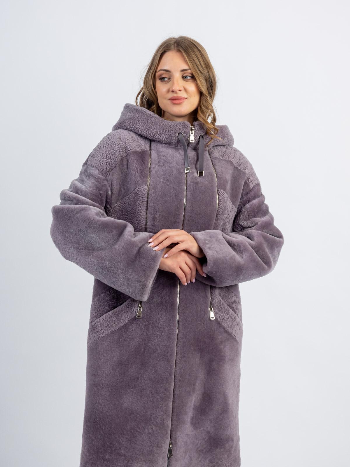 Шуба из меха овчины Luxury Элиза