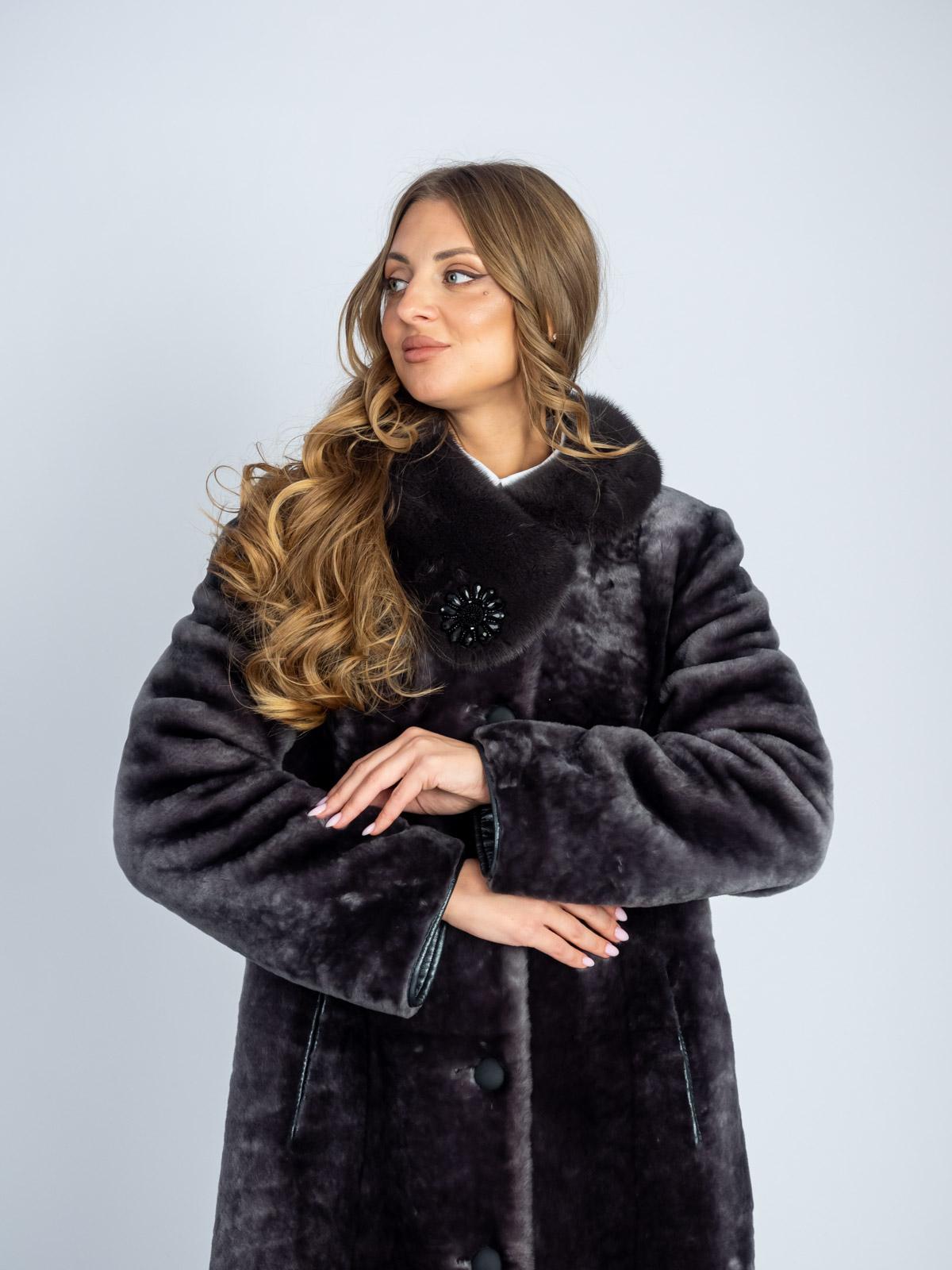 Шуба из меха овчины Bagira Queen M-218