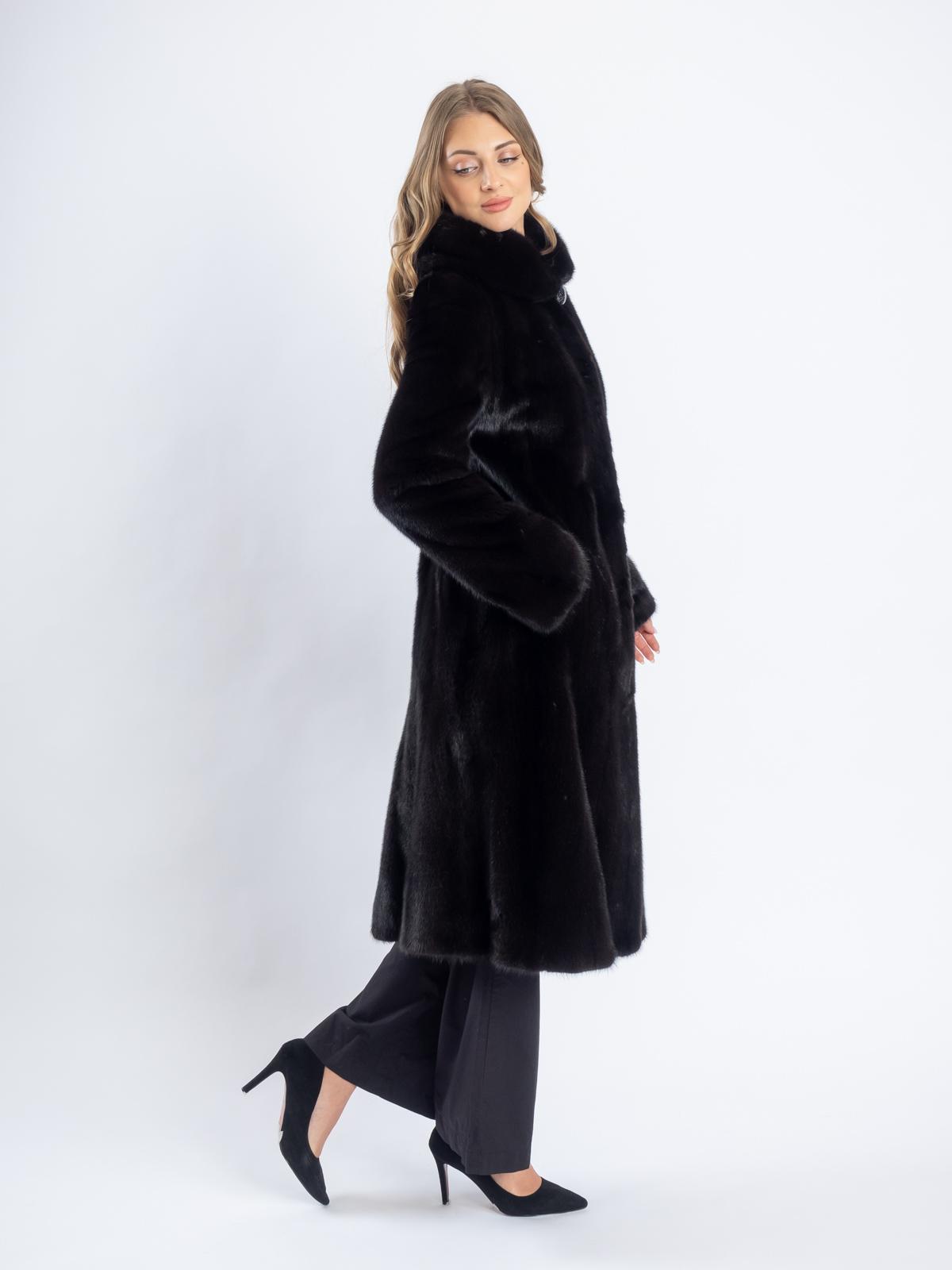 Шуба из меха норки женская Меховая Мода RY 19 L 120