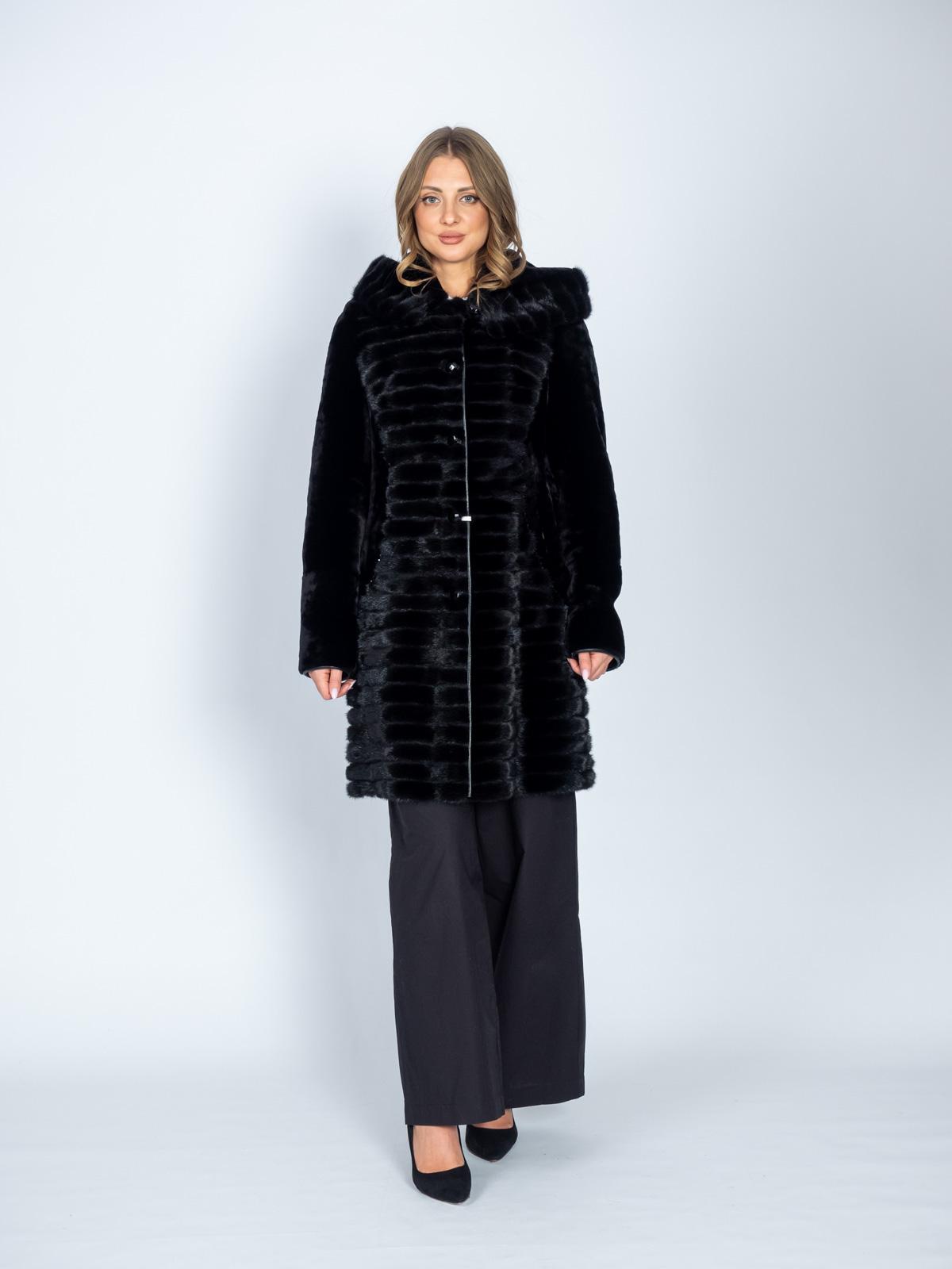 Шуба из меха овчины женская Roberto Rafio ГО-89