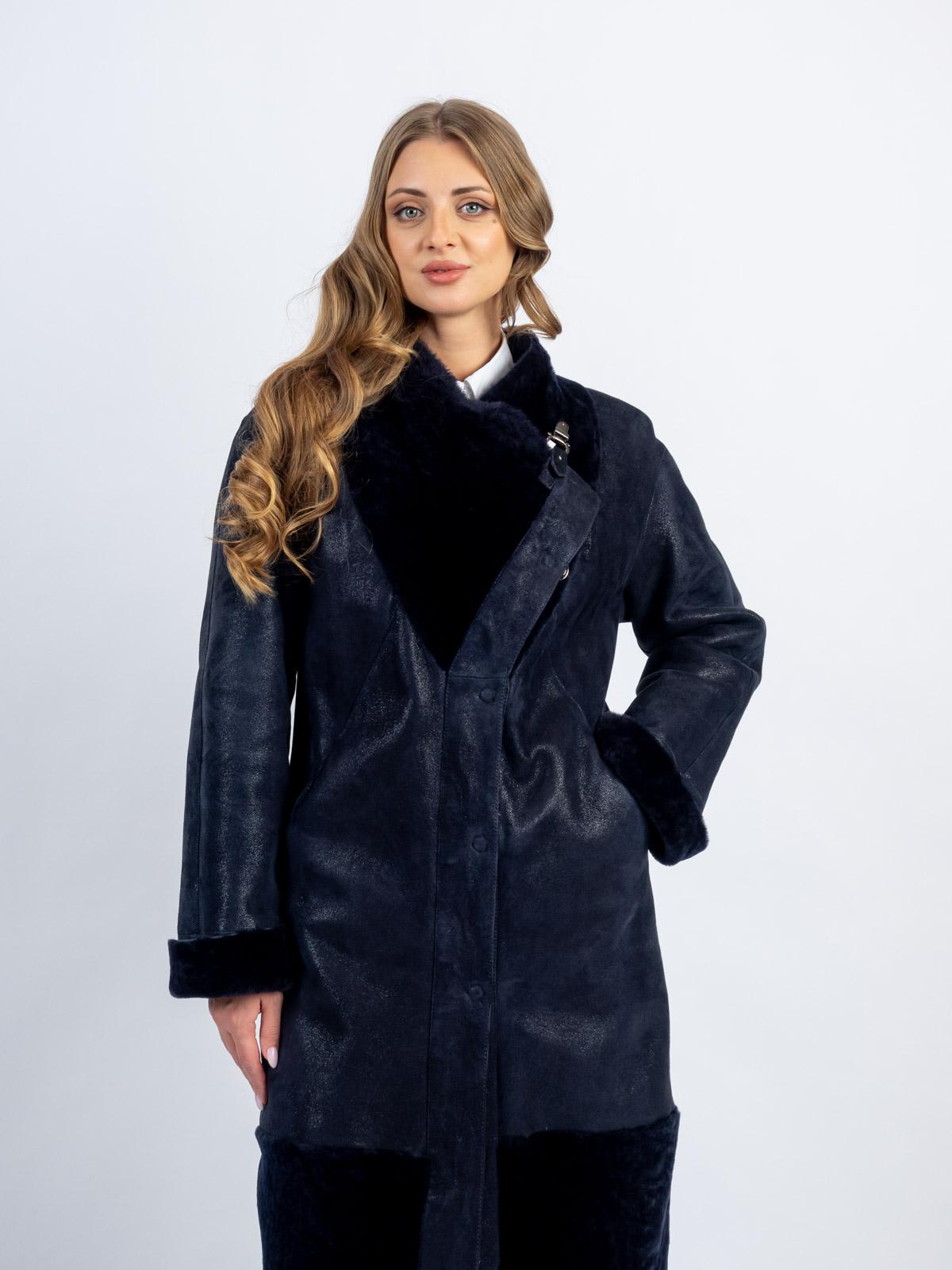 Шуба женская из меха овчины Di' Anna K-29062