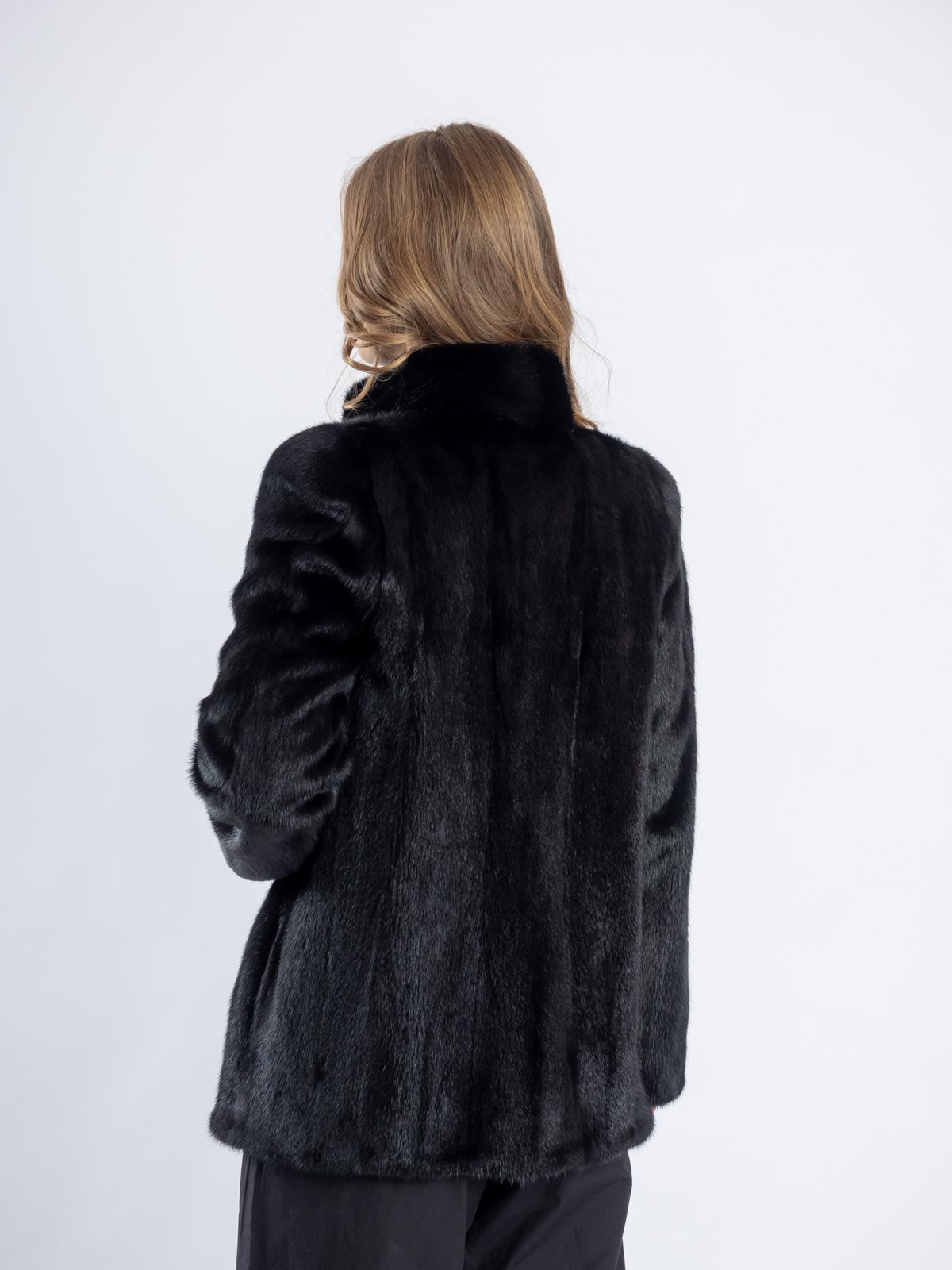 Жакет женская из меха норки Классика Куртка