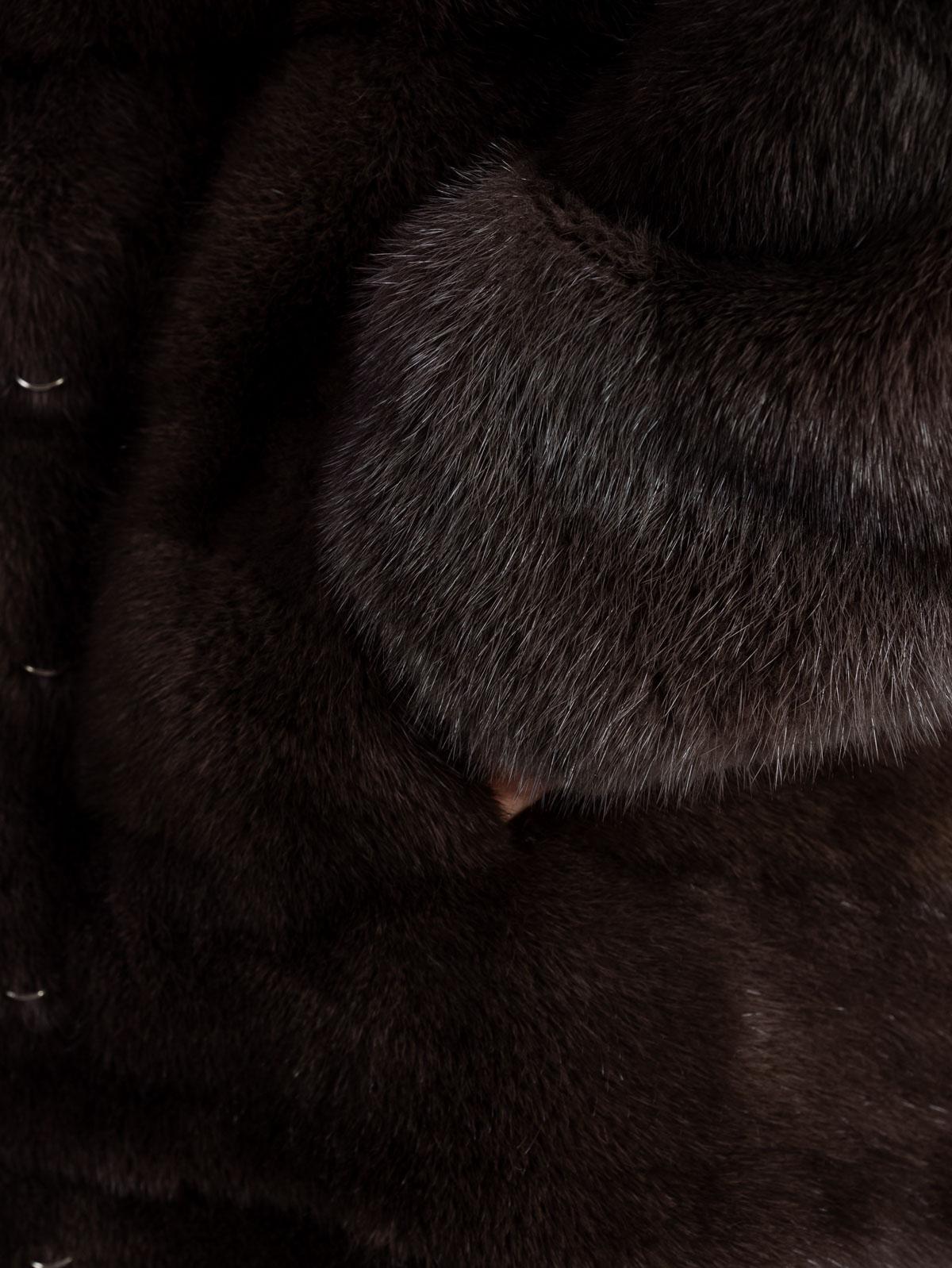 Шуба норковая женская Классика Поперечка Клс