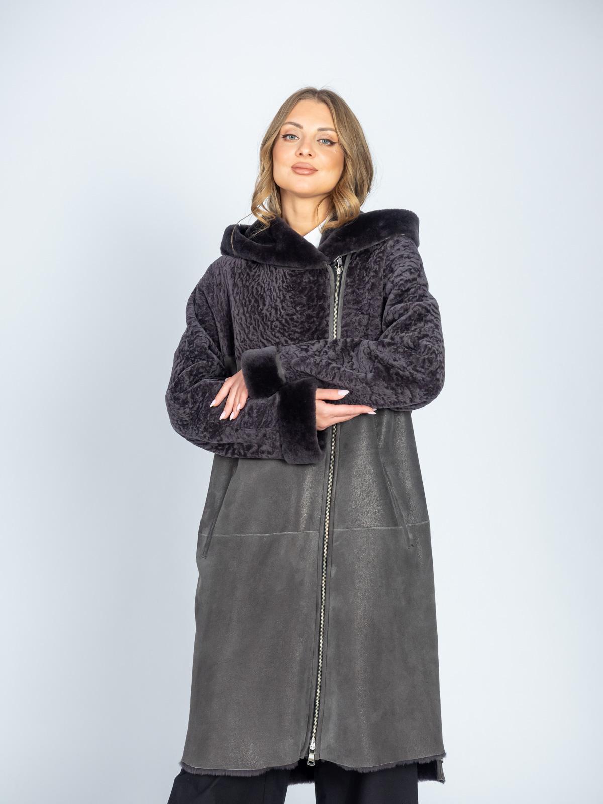 Дубленка из меха овчины DREJANI 3426