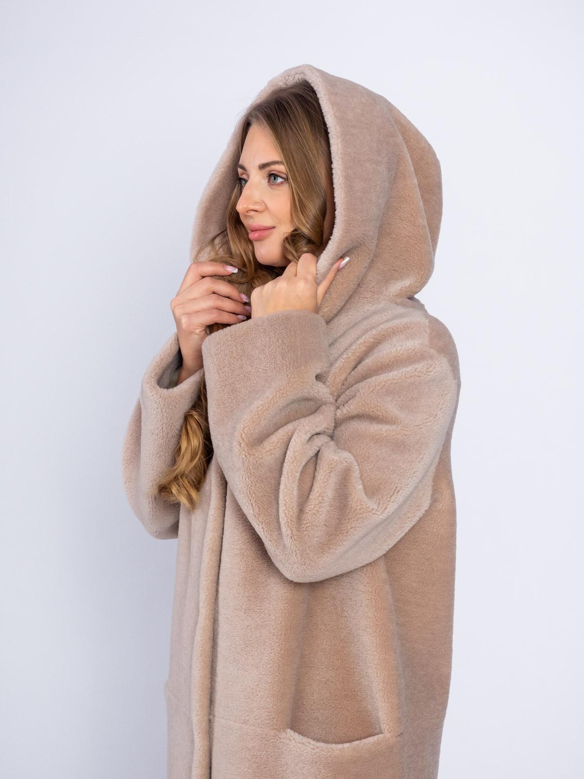 Шуба двусторонняя из эко-меха GRV Premium Furs M-2053/1