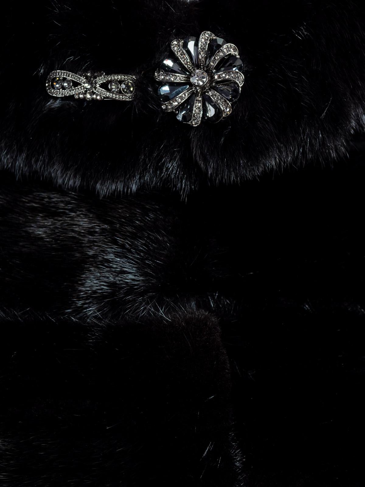 Шуба женская из меха овчины и норки Лиэль 821