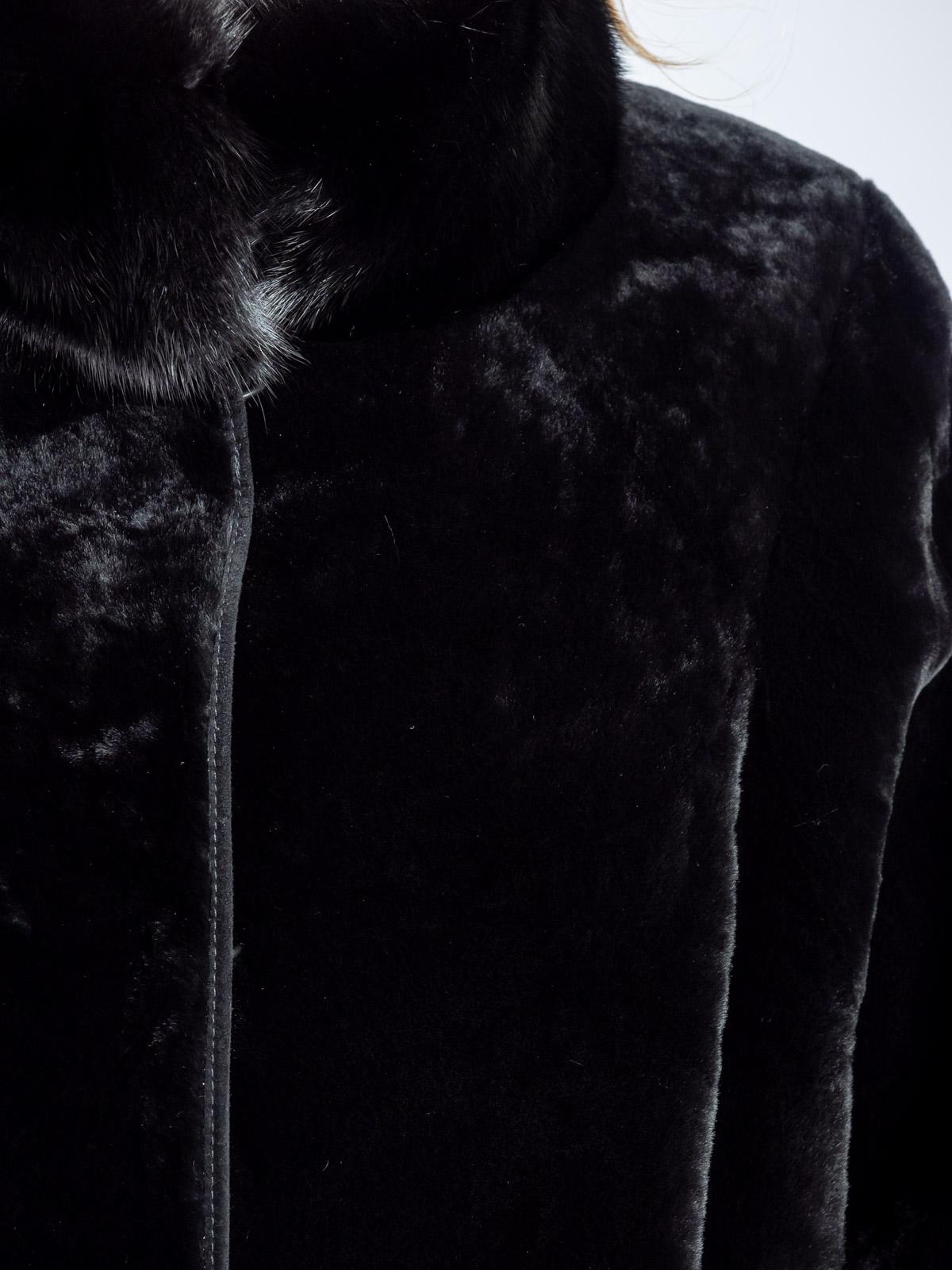 Шуба из меха овчины ADAM FURS Лайма