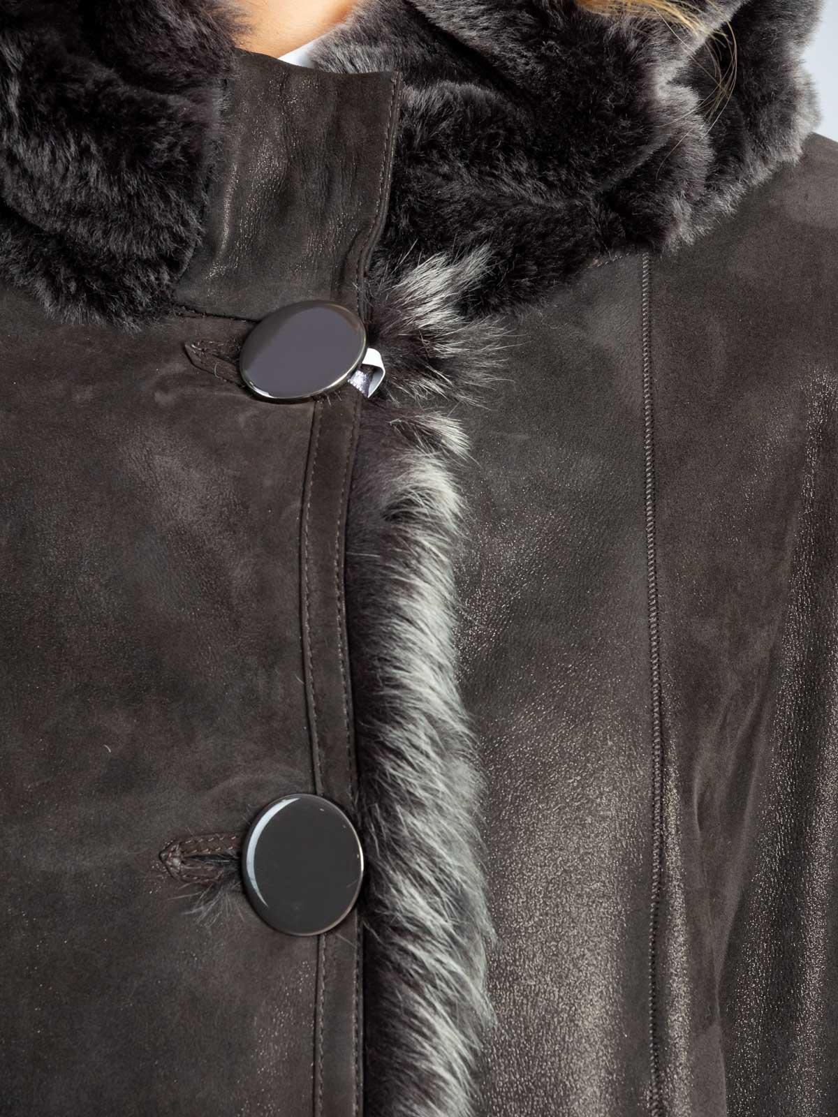 Дубленка женская из овчины OKSA Z-6580