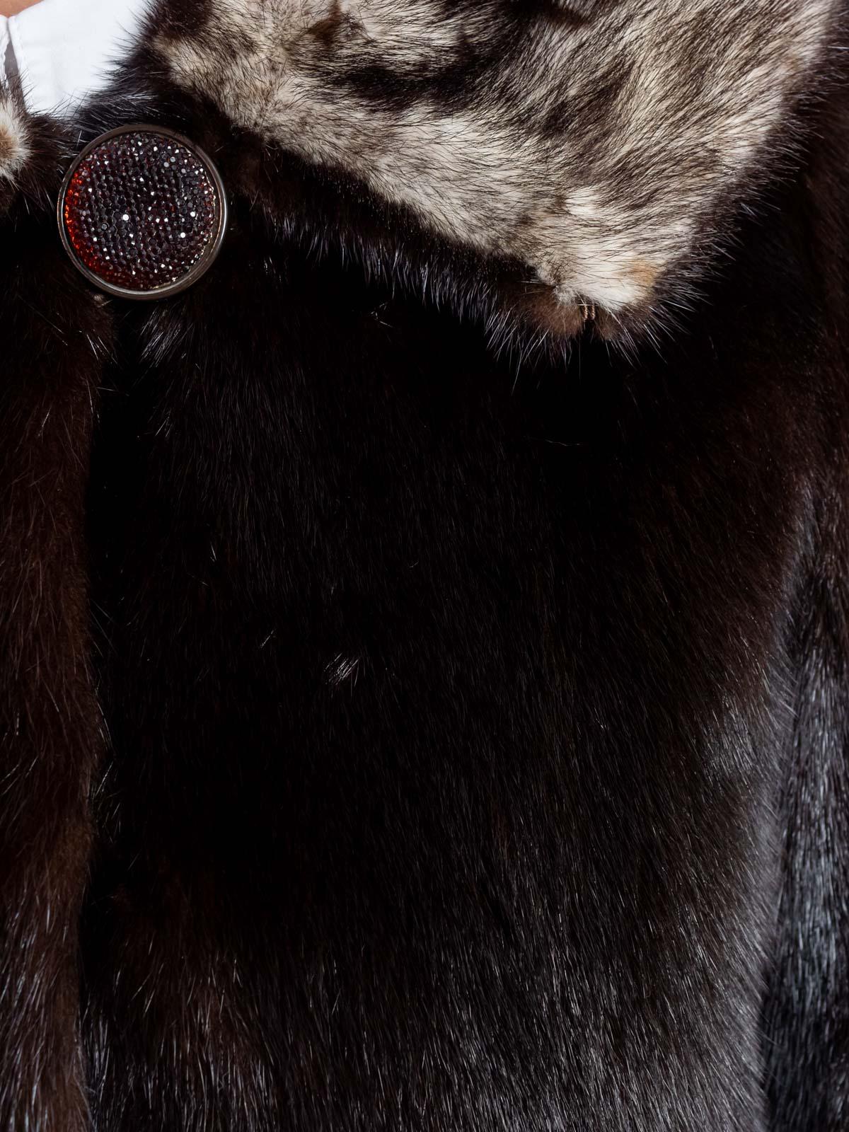 Шуба норковая женская Классика Гаде