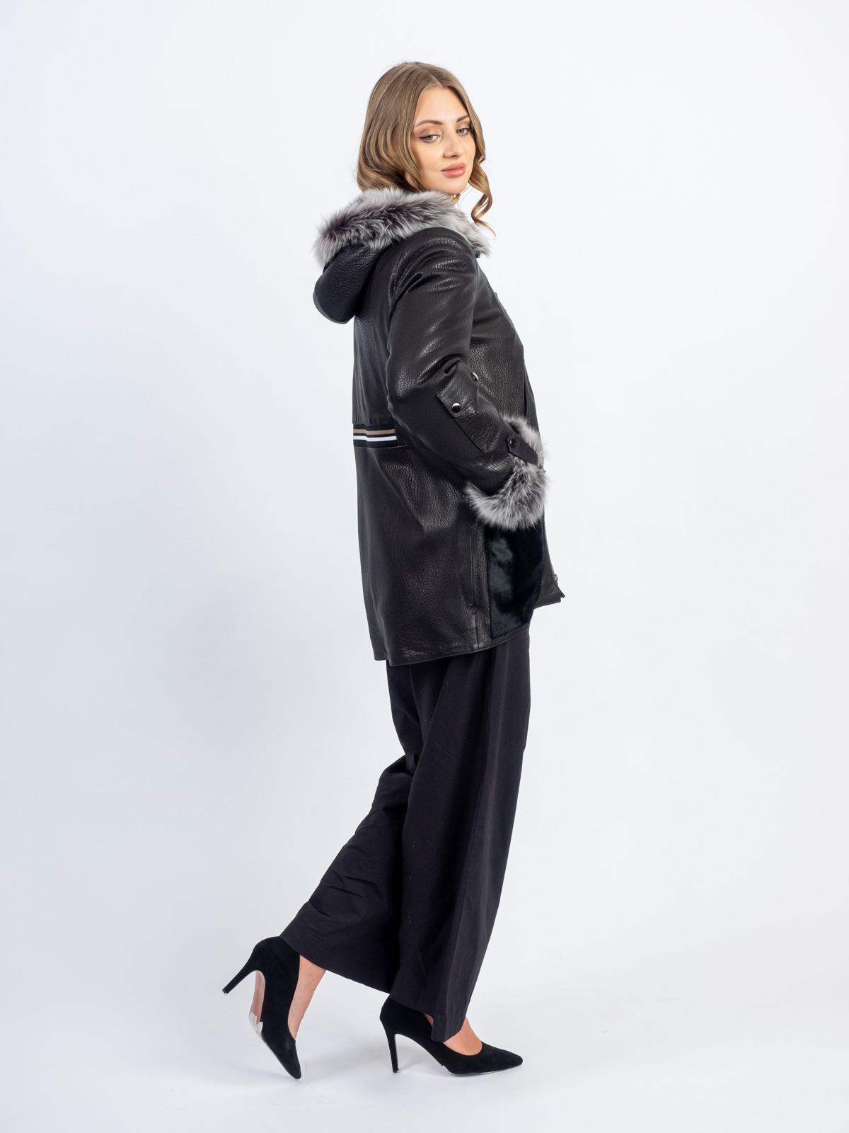 Дубленка женская с подкладом из овчины BARSS Z-1868-75