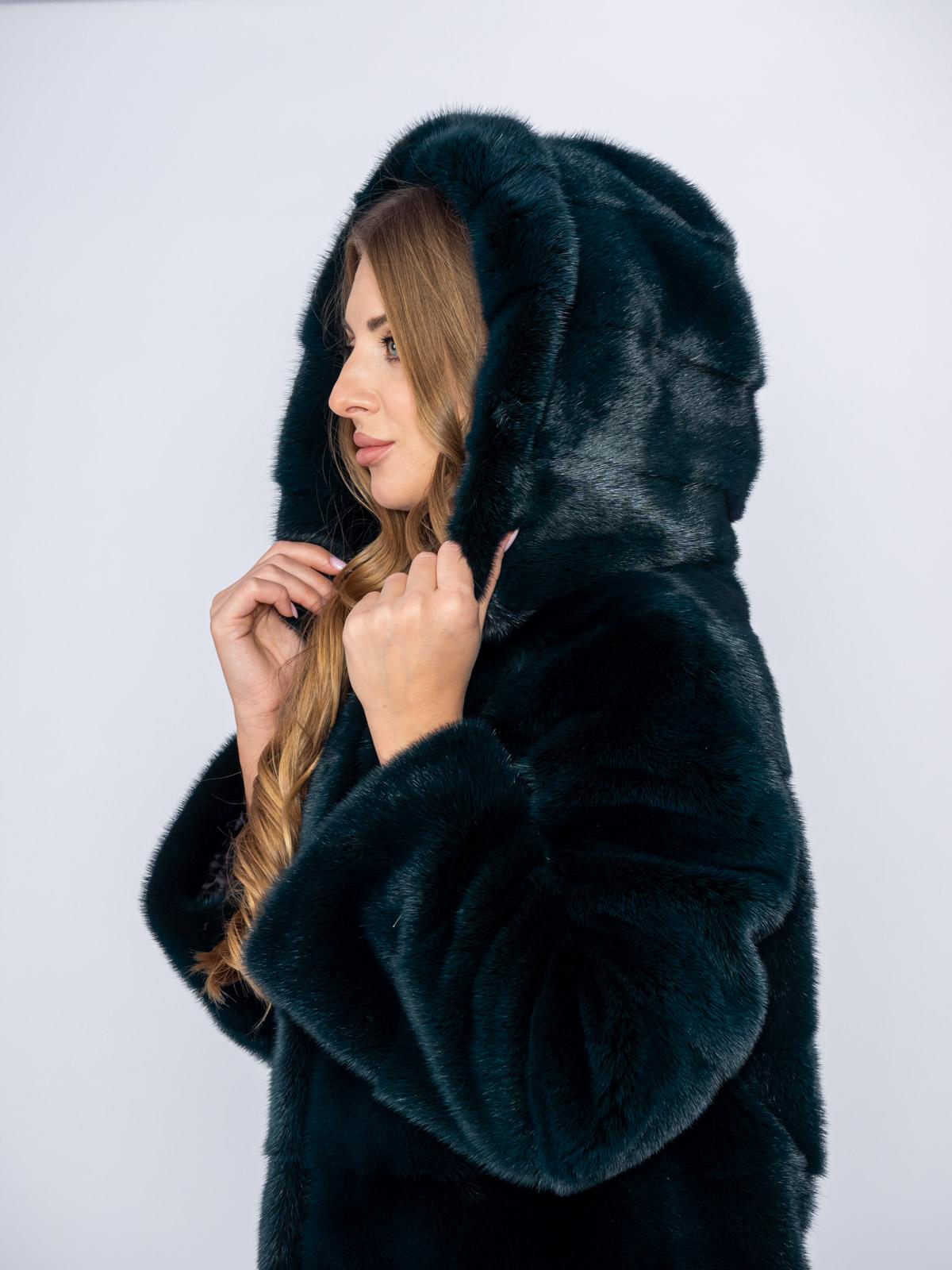 Шуба из меха норки женская Меха России 544
