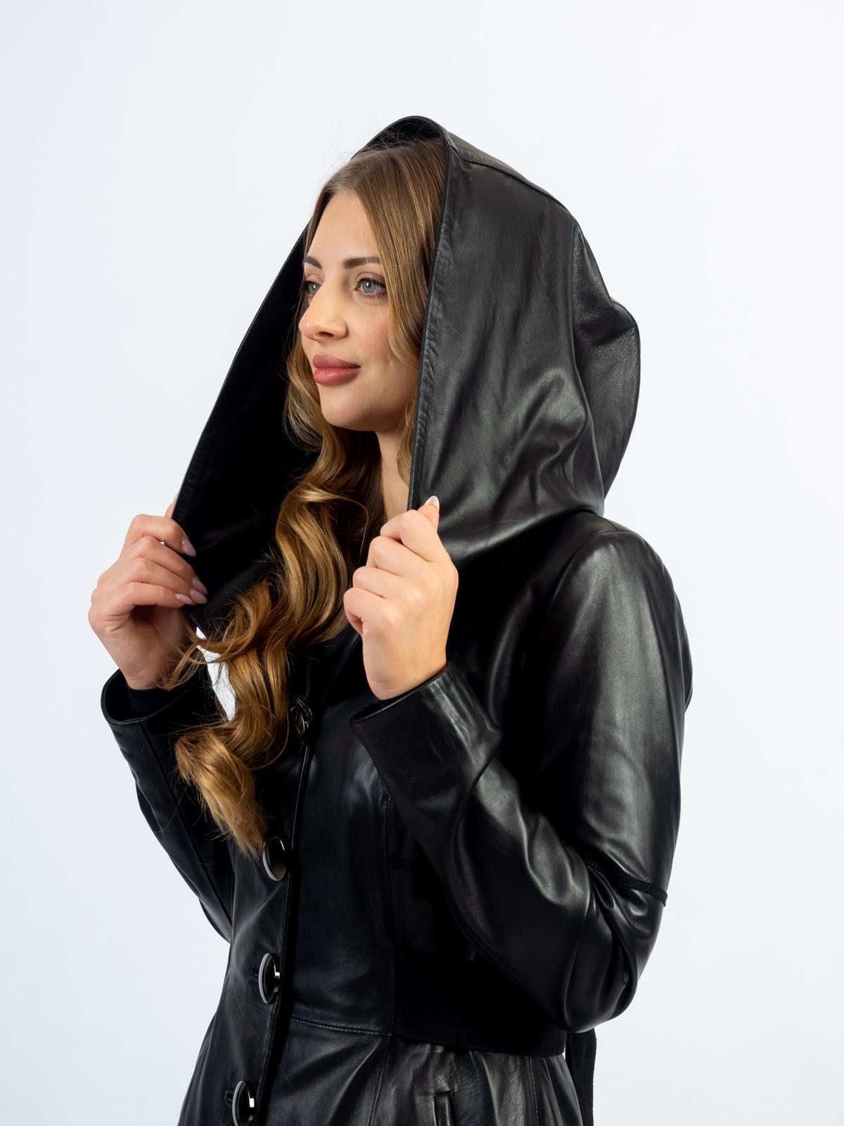 Плащ женский из натуральной кожи Dio Gamez 15393