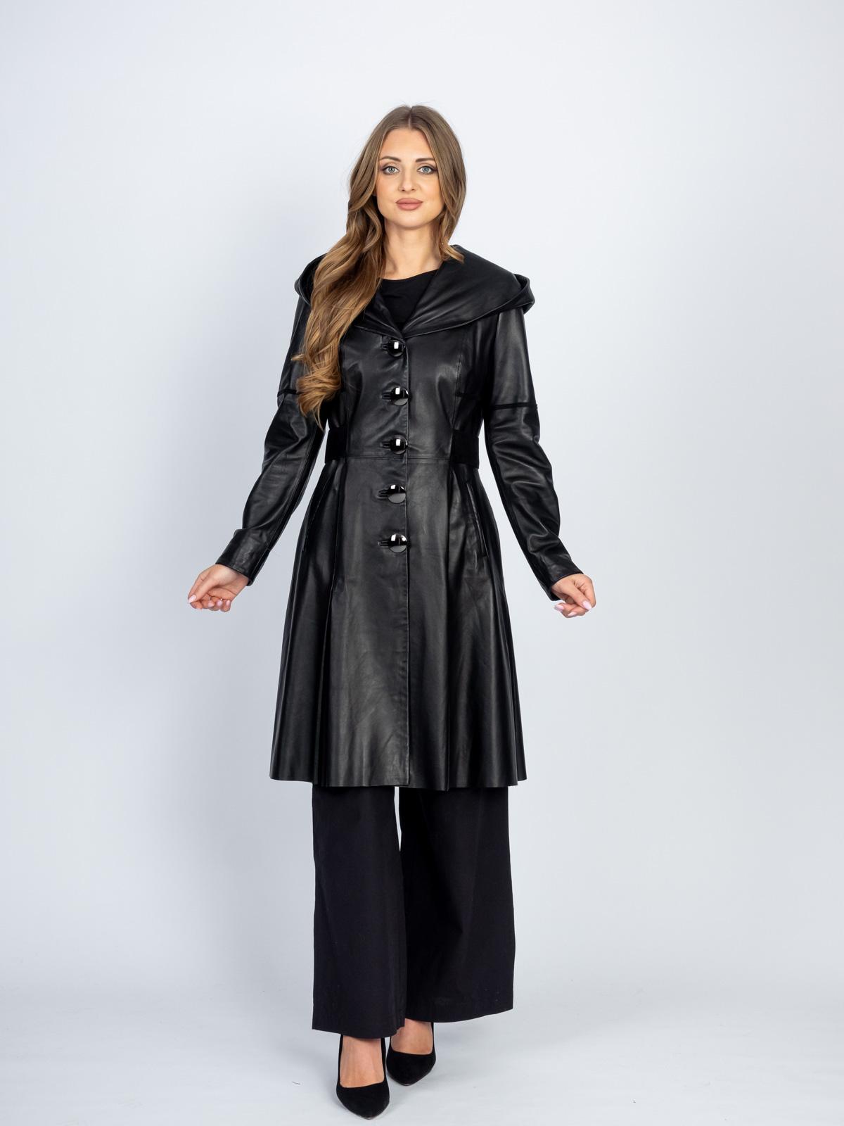 Плащ женский из натуральной кожи Dio Gamez 15393