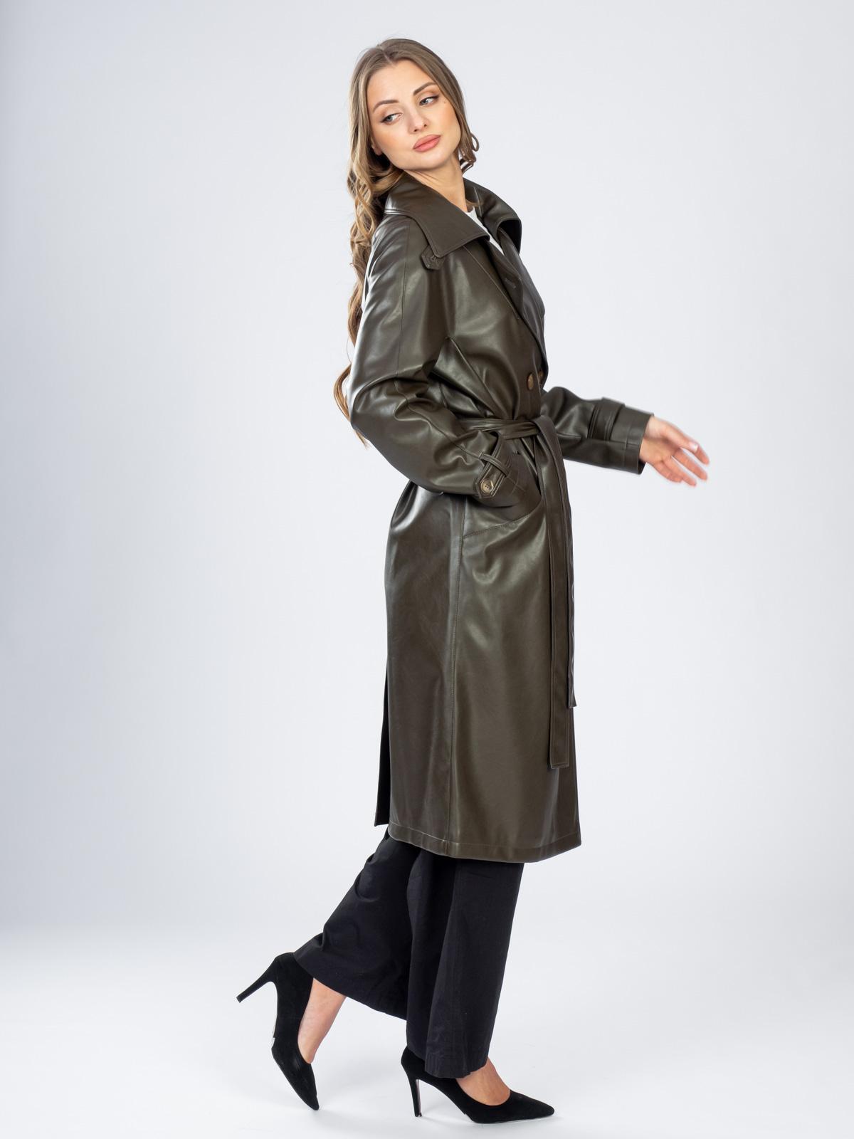Пальто женское из эко-кожи ElectraStyle 5-0128/1-110