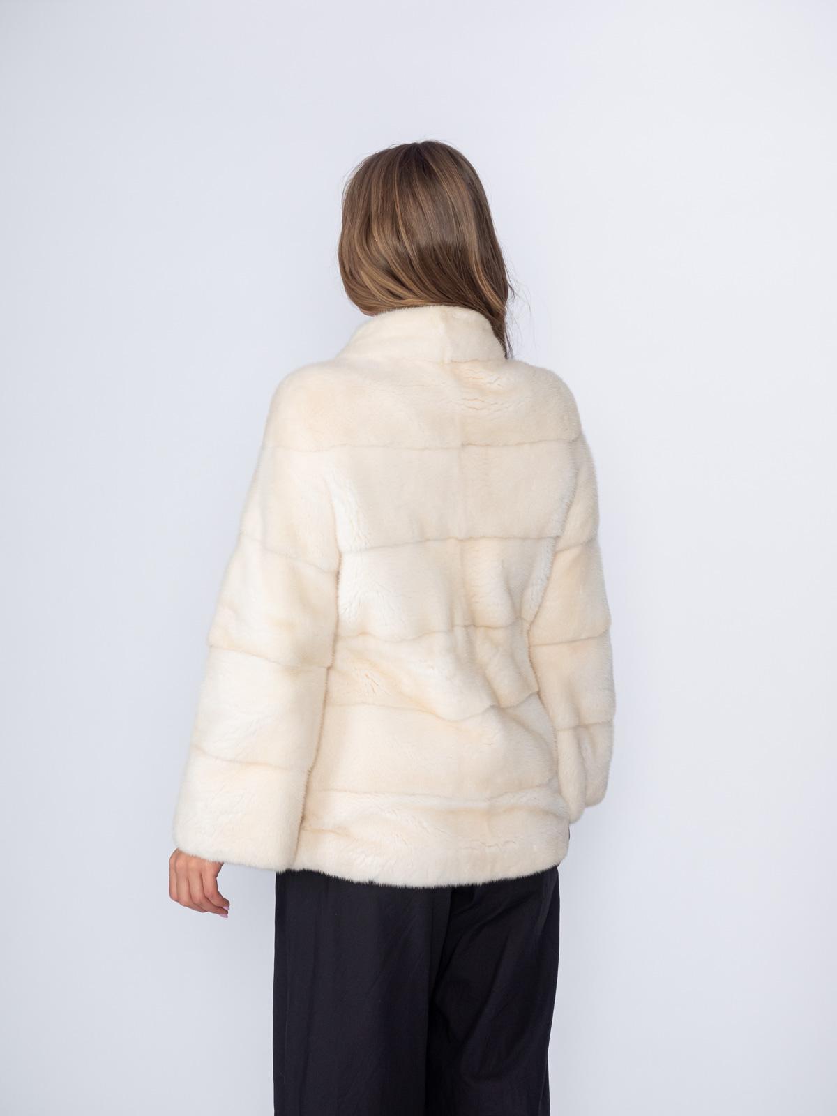 Шуба из меха норки женская  Меховая Мода MULLER