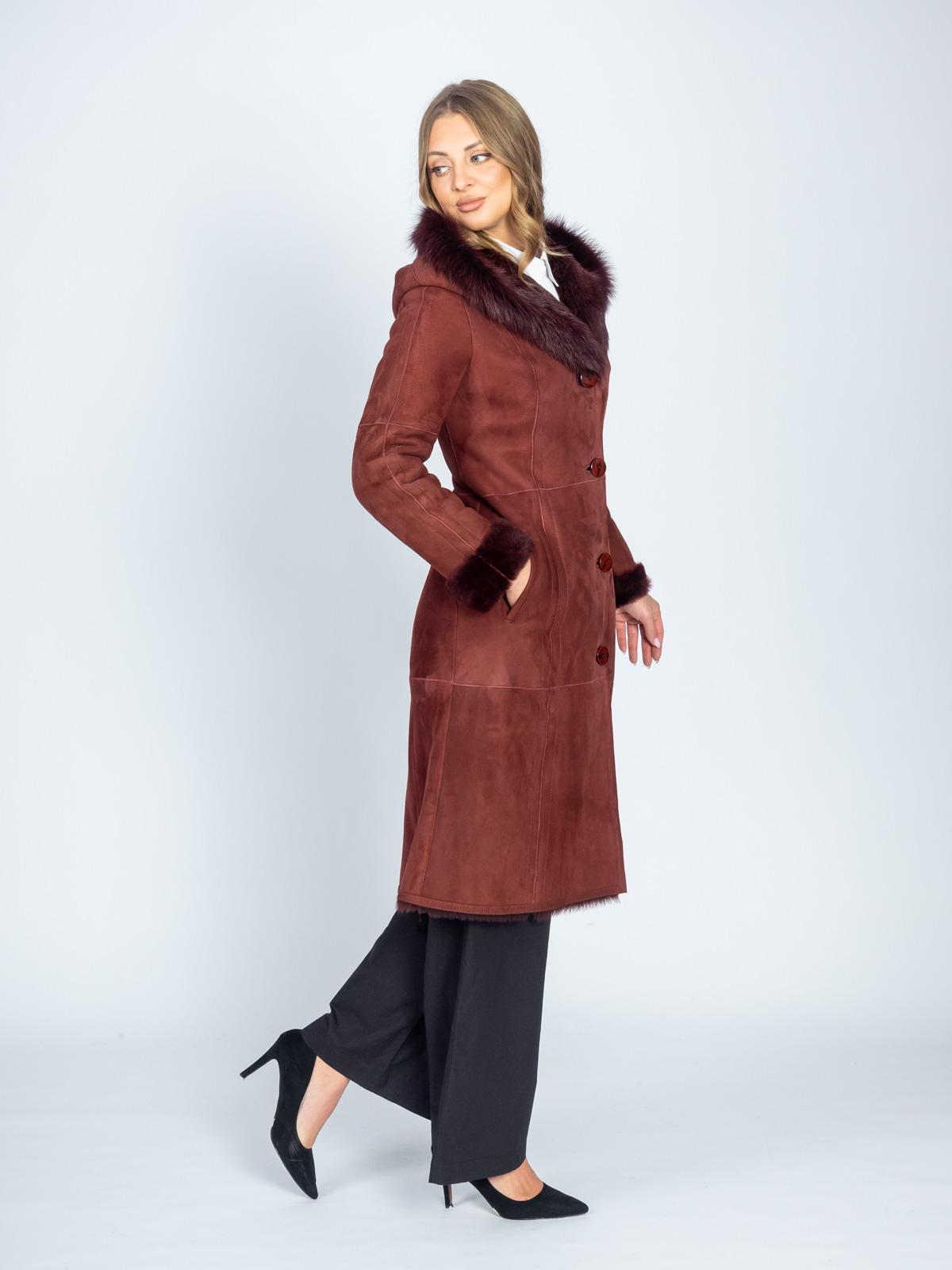 Дубленка женская из овчины Via Valente 8135