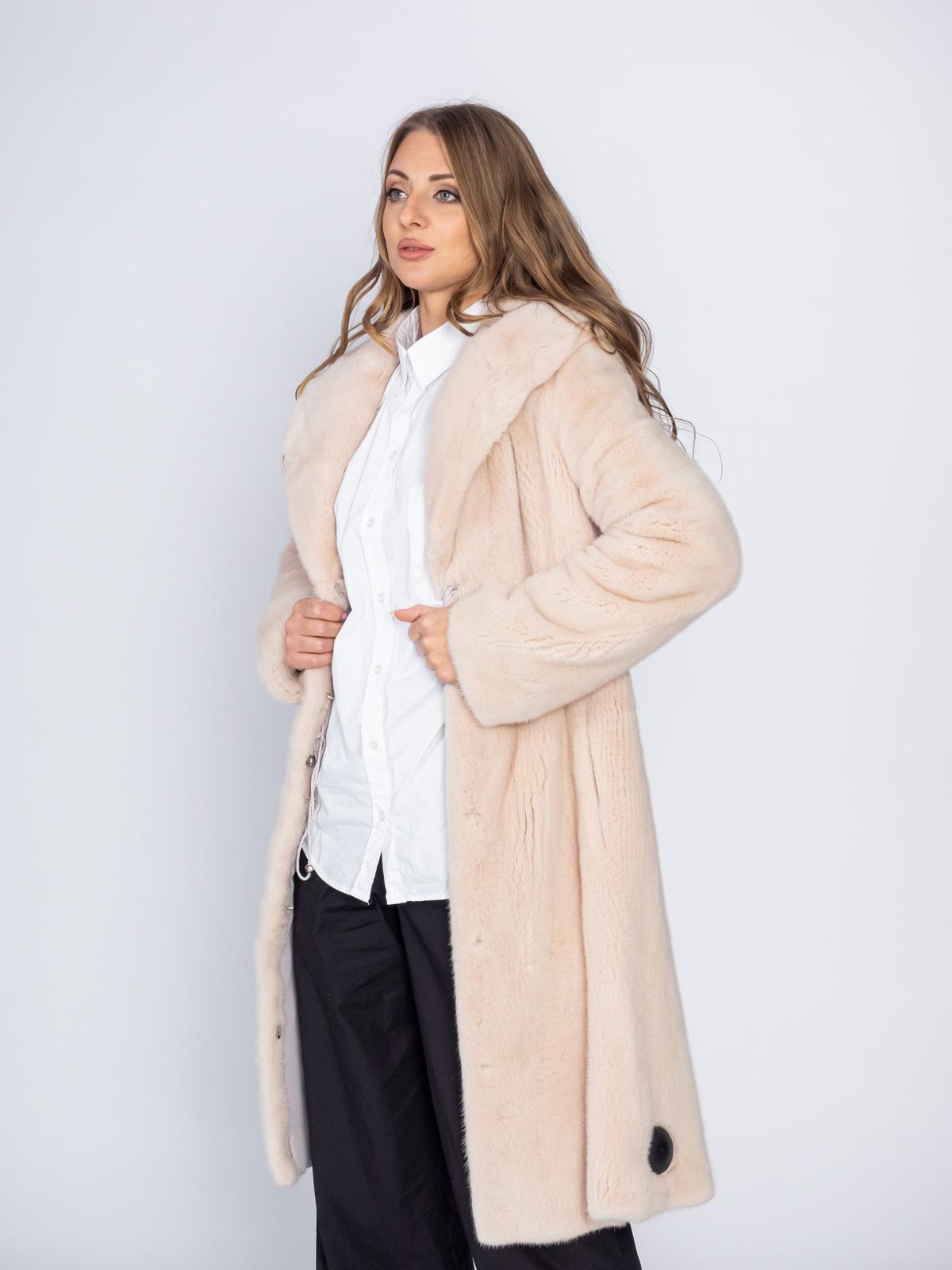 Шуба женская норковая Классика Гаде Клс