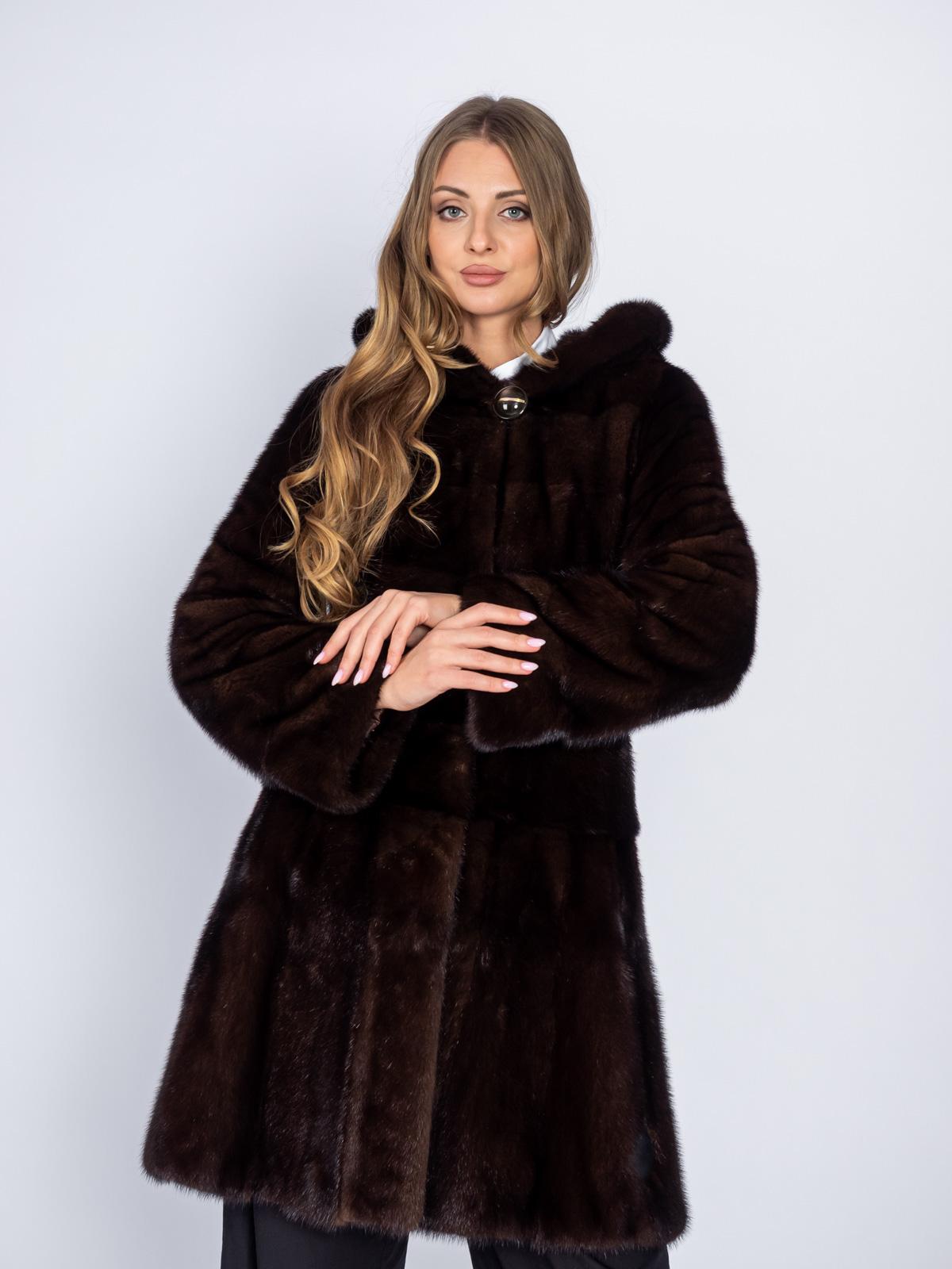 Шуба из меха норки Меха России 509К