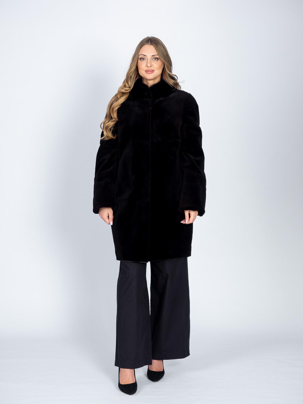 Шуба женская из меха нутрии Золотой Олимп Юлия