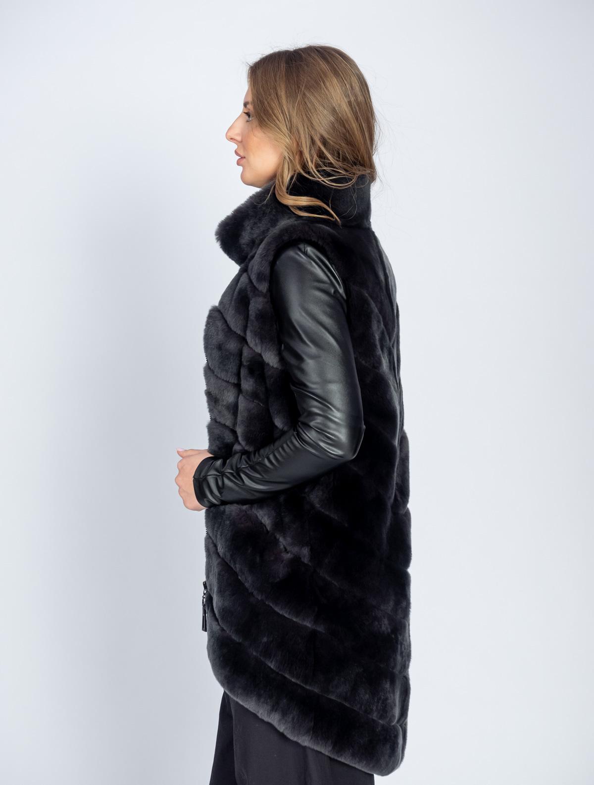 Жилет из меха из кролика Меха России 574