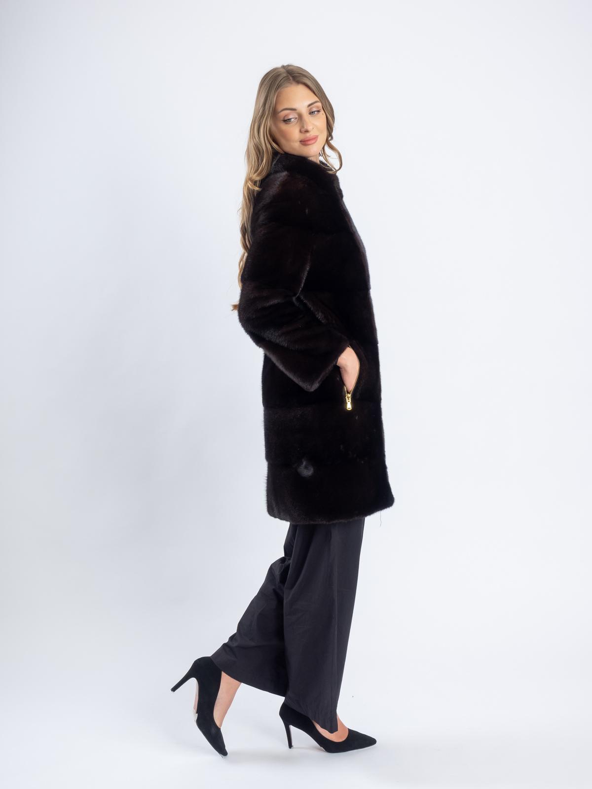 Жакет женская из меха норки Классика Куртка