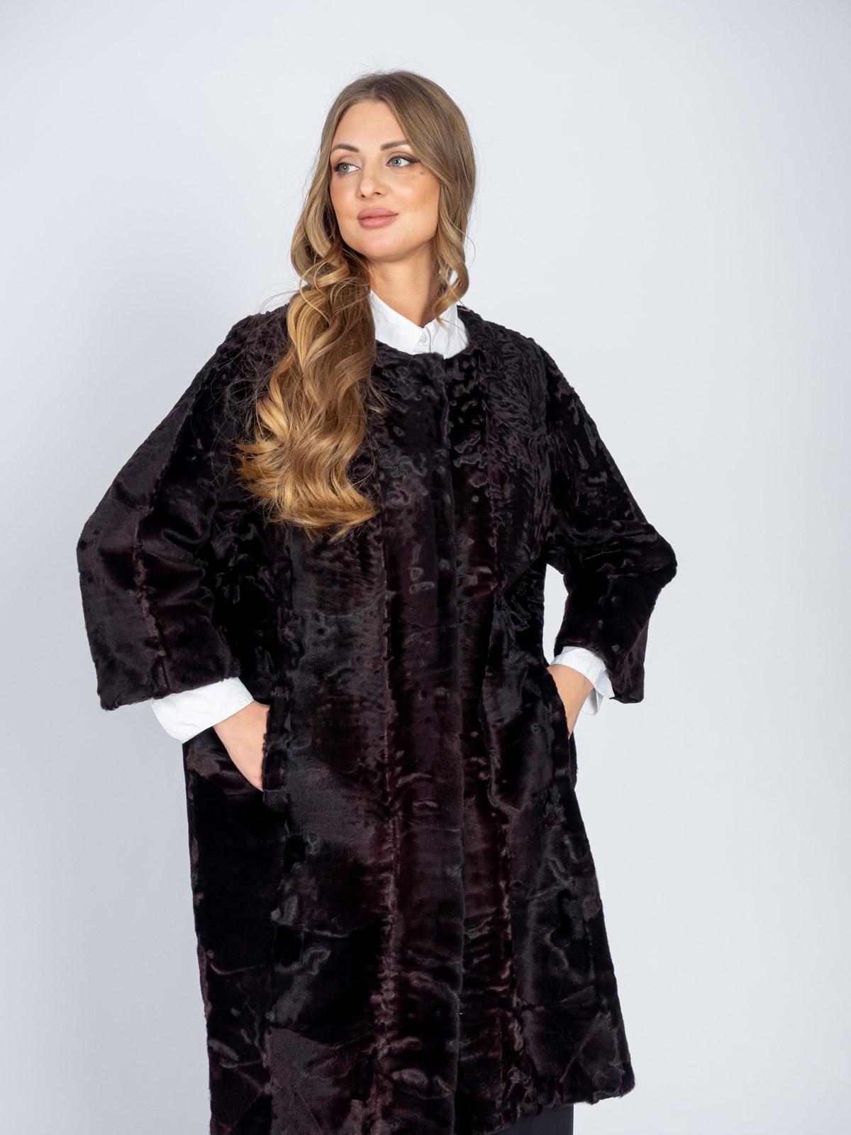 Шуба из меха каракуля Manakas frankfurt 17127