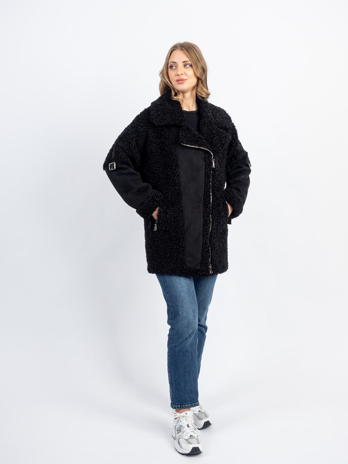 Куртка женская из экомеха 9802