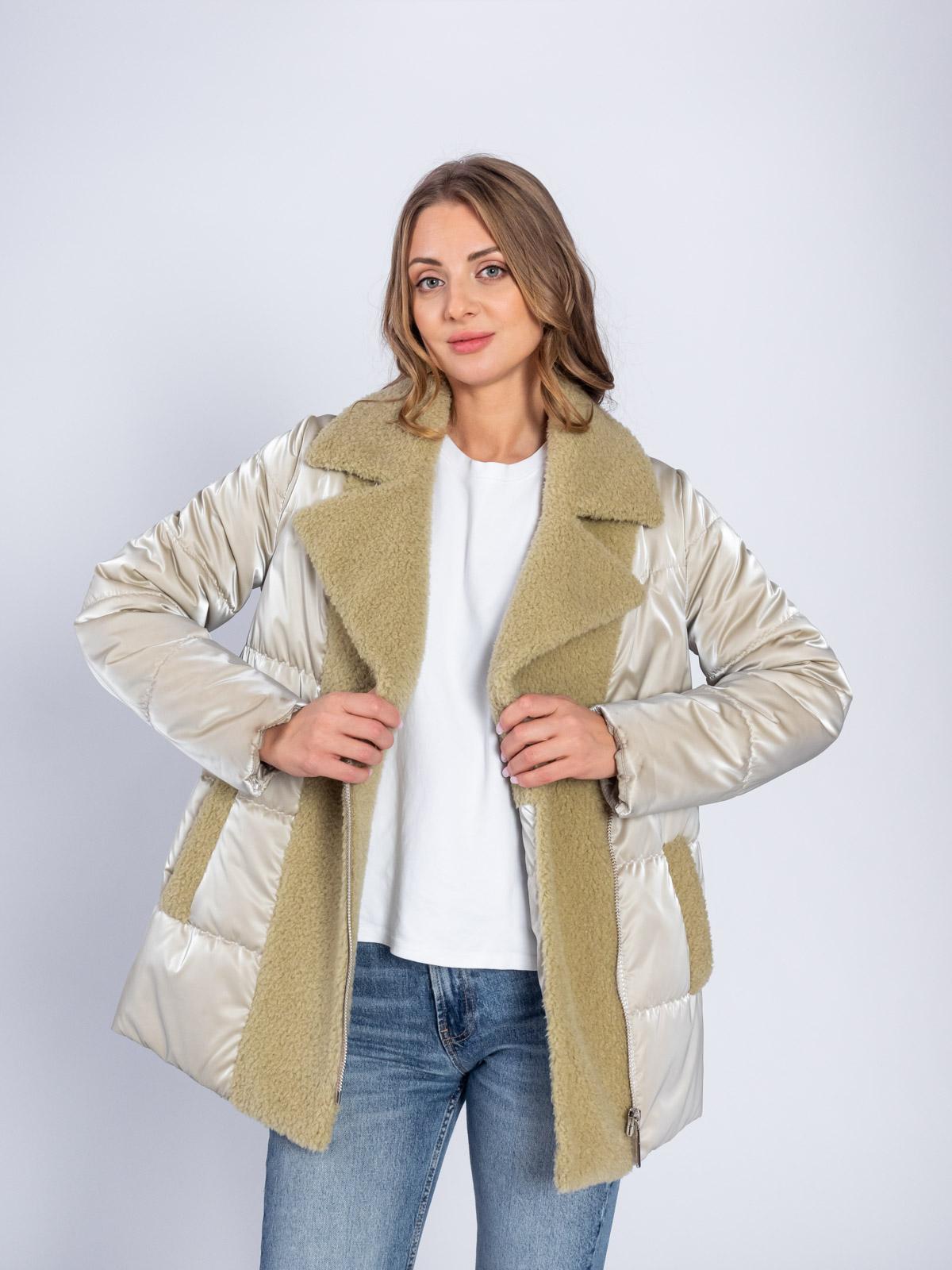 Шуба из эко-меха REBBEKA Q-185