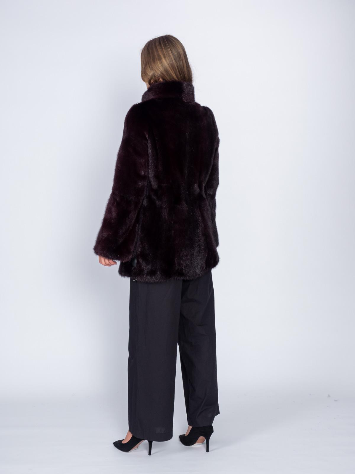 Шуба из меха норки Меха России 484-16