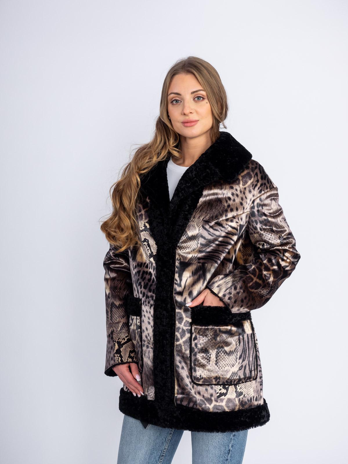 Шуба из эко-меха Simakhov SM2133