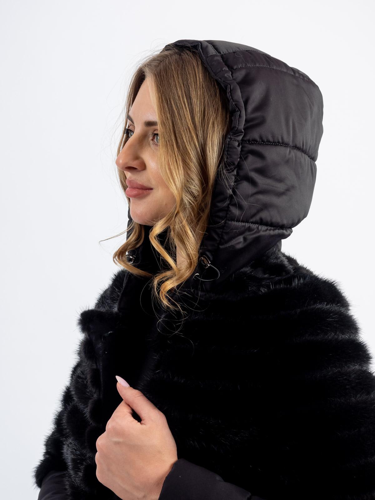 Пальто из меха норки 016