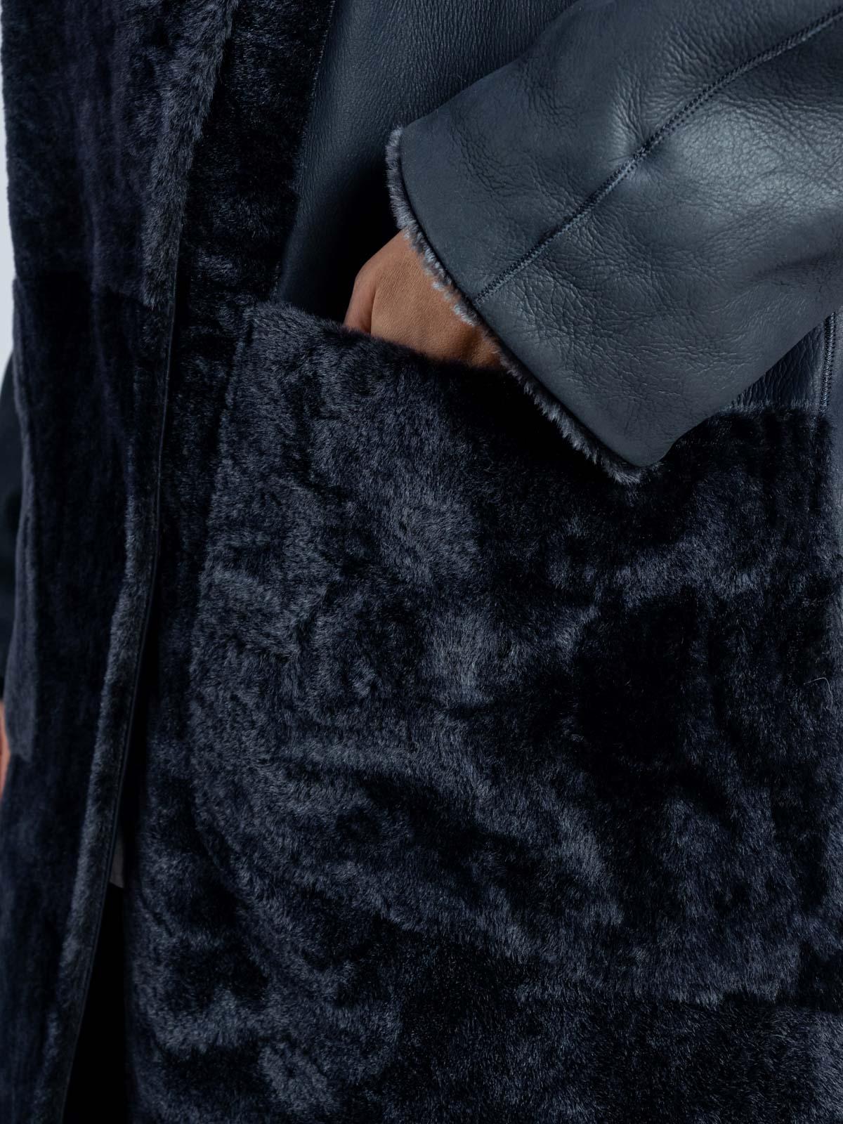 Дубленка из меха овчины FERELLE D 512 BAYAN