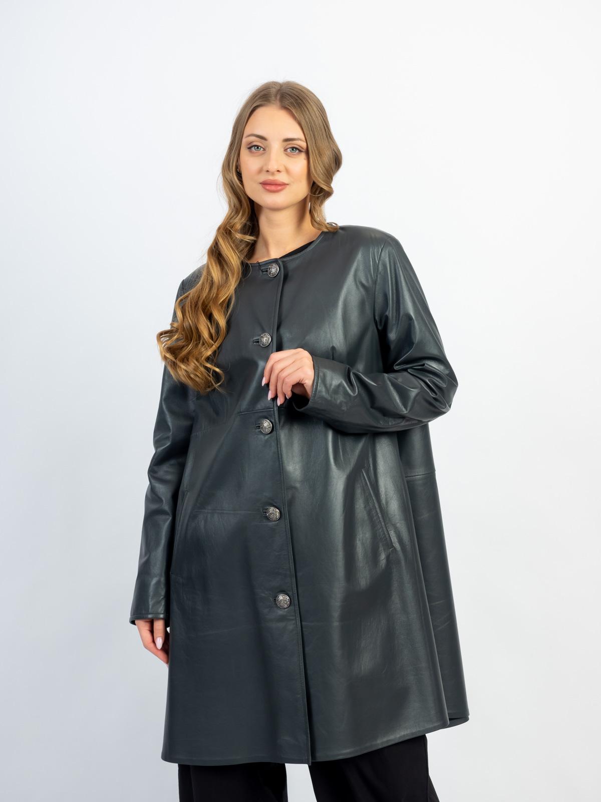 Кожаный плащ Tony Grazza 4498