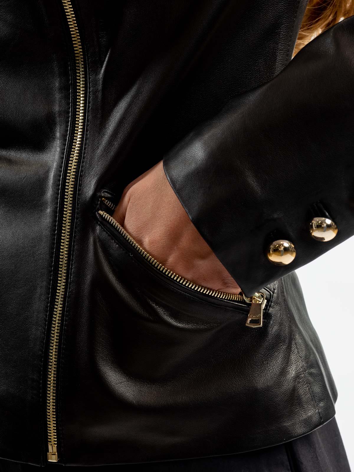 Куртка из натуральной кожи женская Carnelli BZ.017.003 2