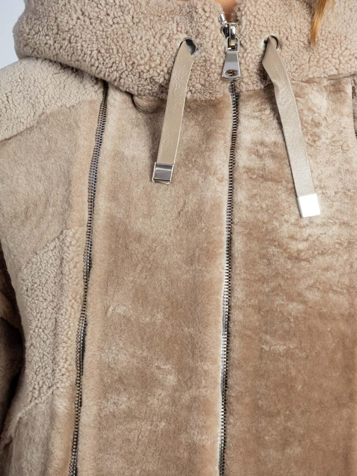 Шуба женская из меха овчины Luxury Элиза