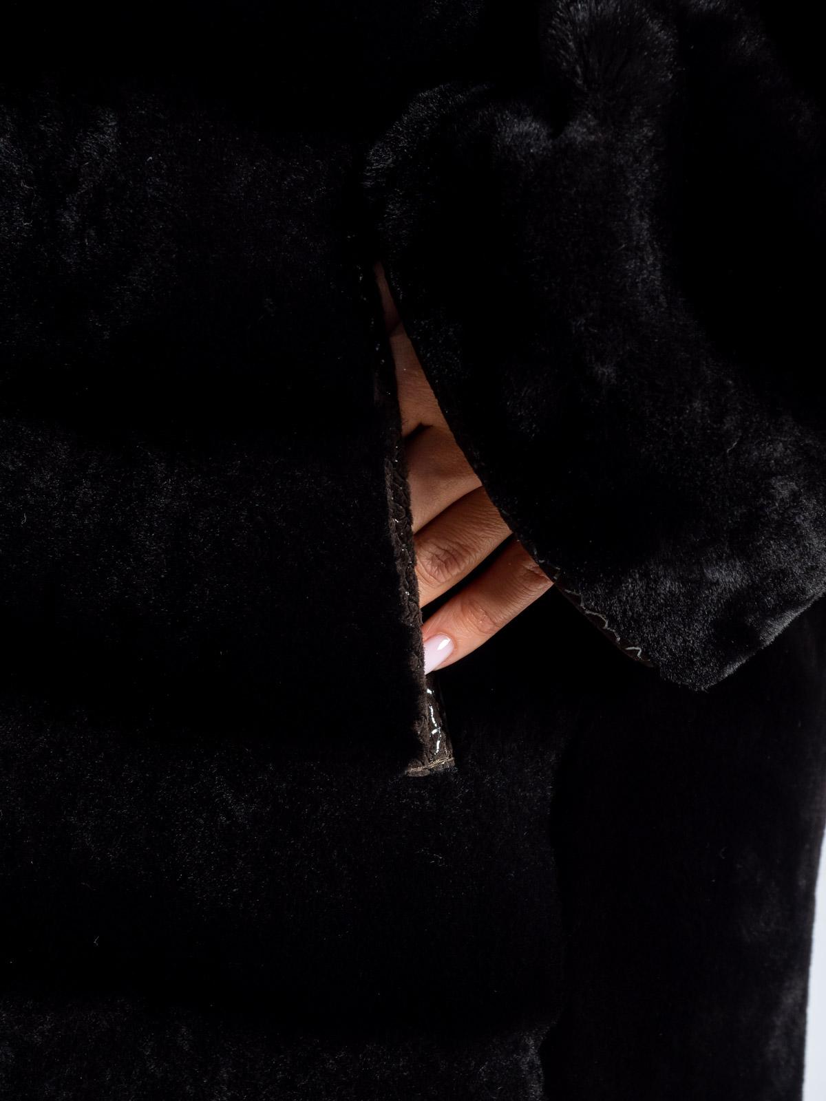 Шуба женская из меха овчины Bagira Queen M-230