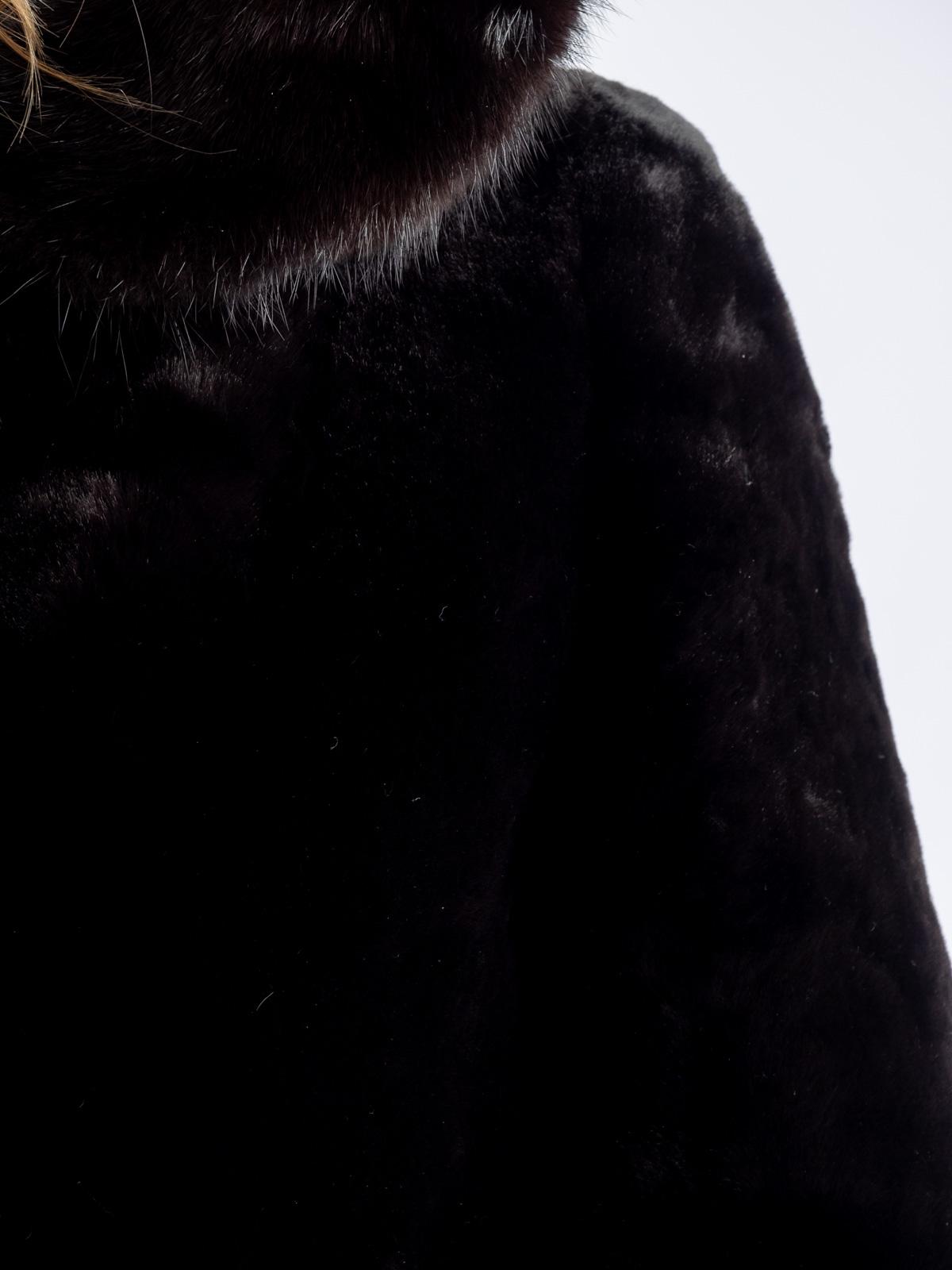 Шуба из меха овчины Мягкое золото Тдн