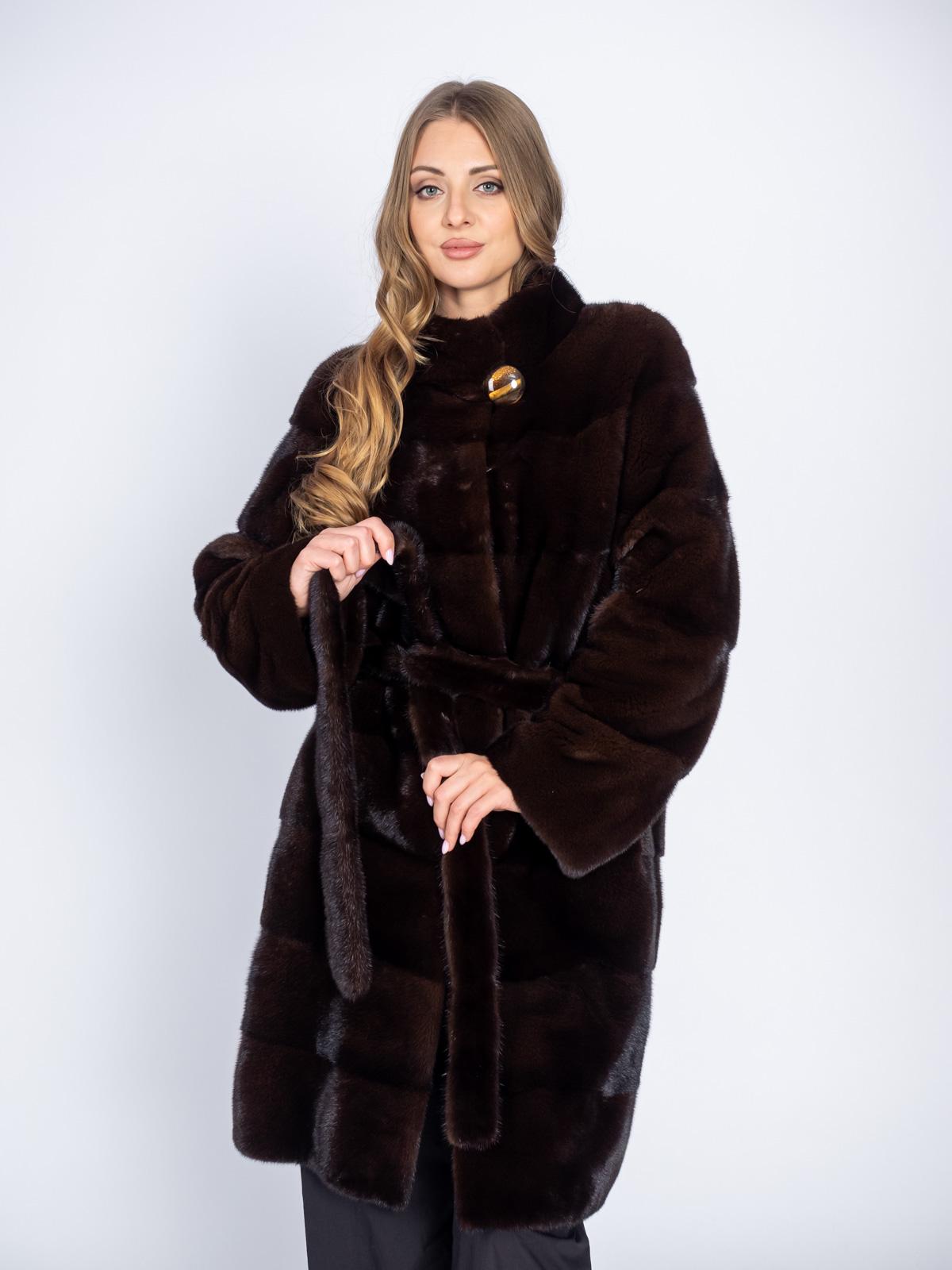 Шуба из меха норки Отрада 473