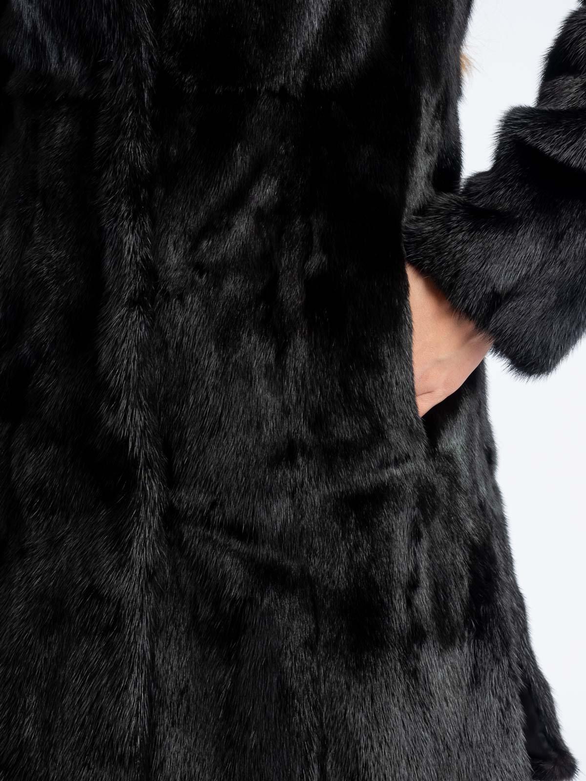 Шуба женская норковая Меха России Френч №3