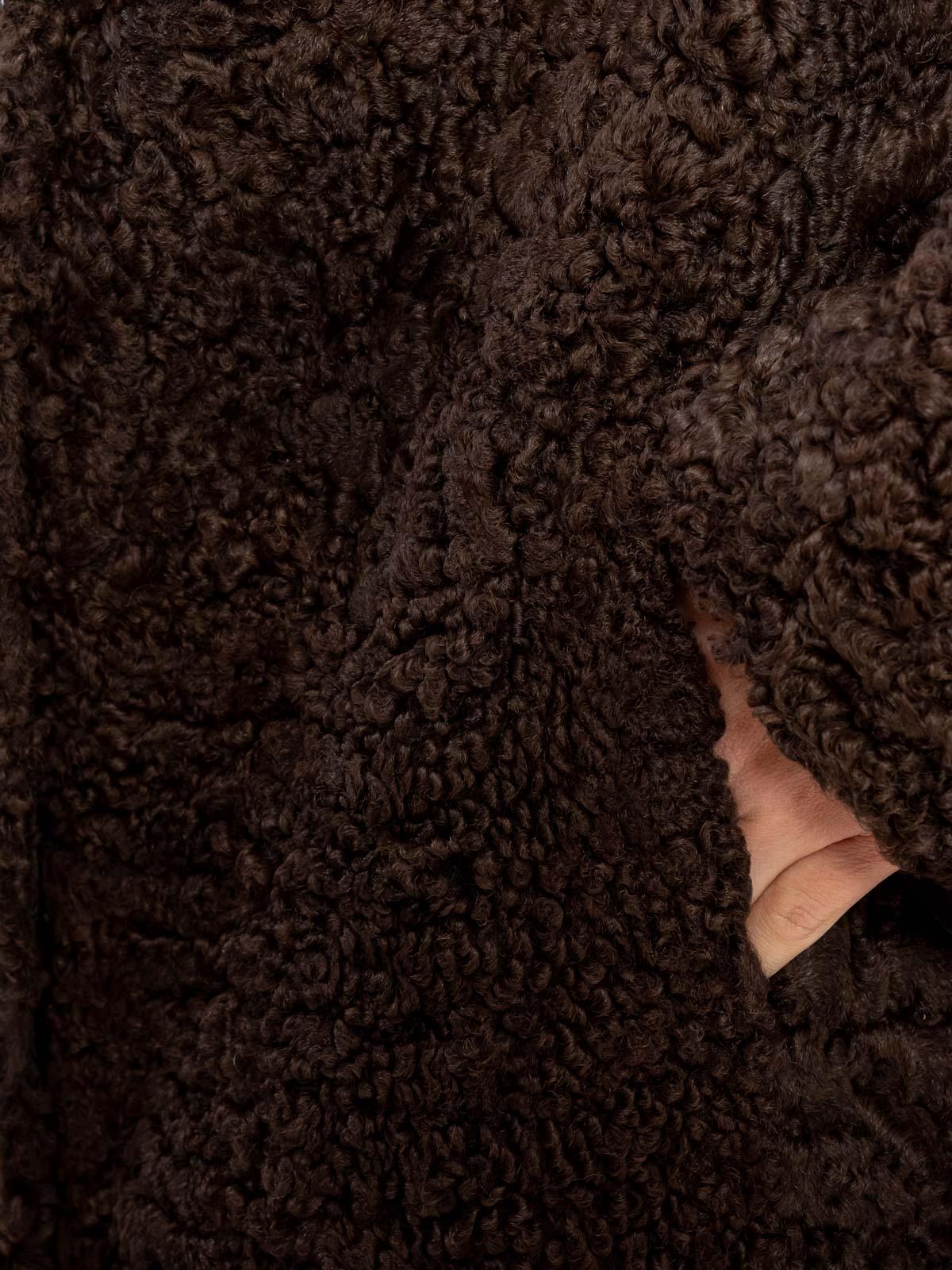 Шуба женская из меха каракуля Багира Л 17